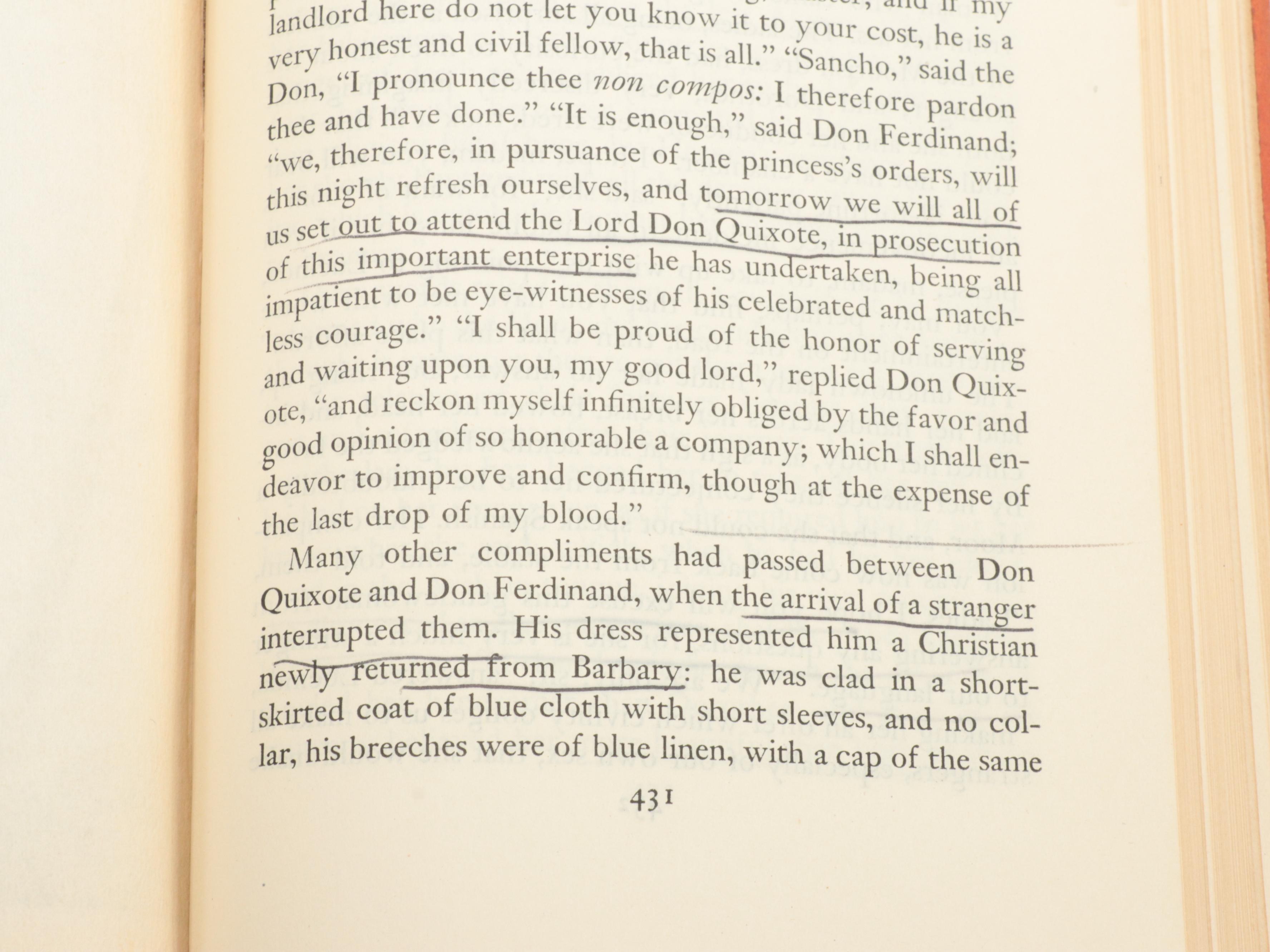 Salvador Dalí Illustrated "Don Quixote de la Mancha" by Cervantes, 1946