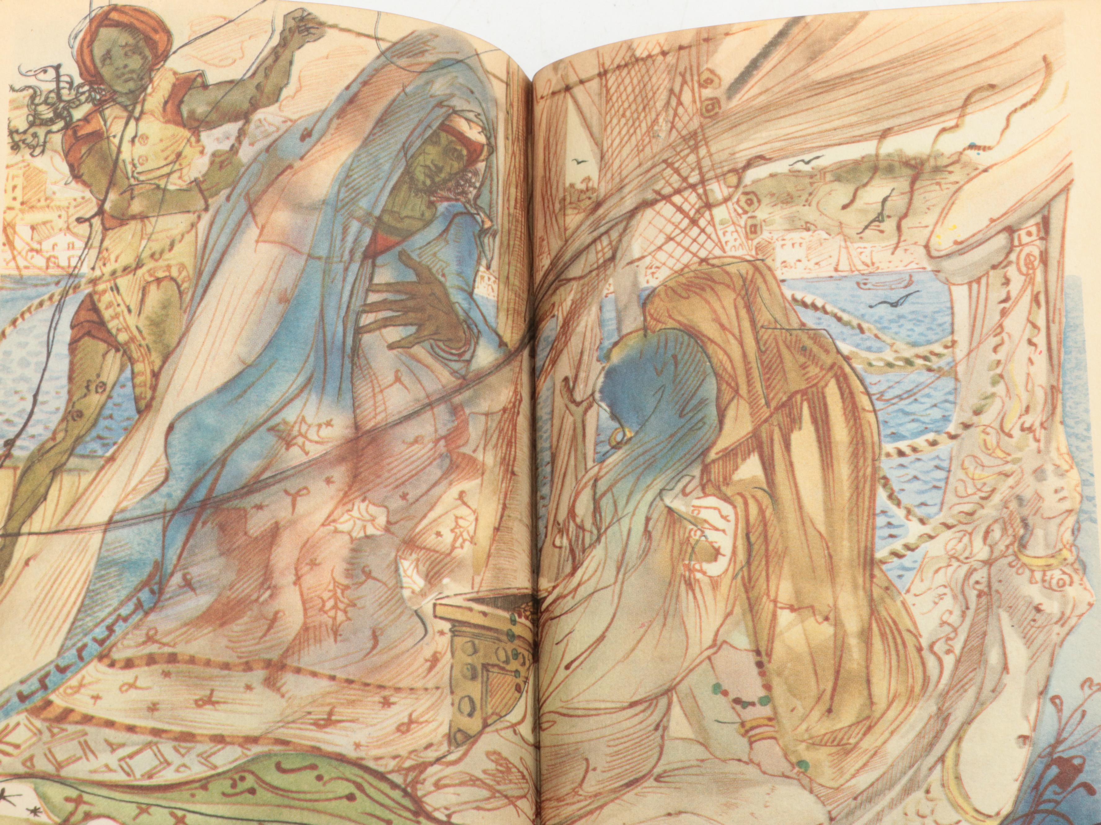 Salvador Dalí Illustrated "Don Quixote de la Mancha" by Cervantes, 1946