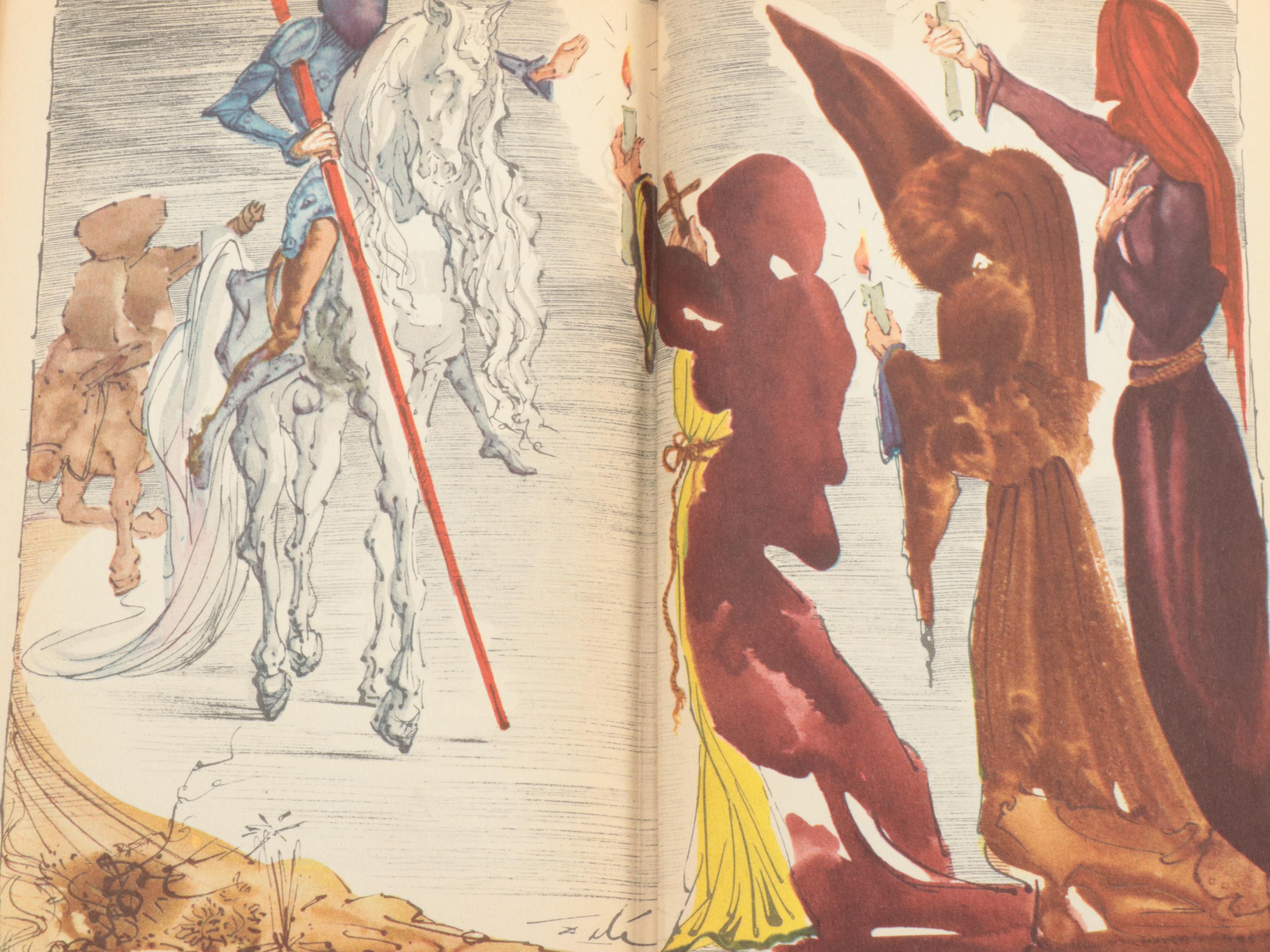 Salvador Dalí Illustrated "Don Quixote de la Mancha" by Cervantes, 1946
