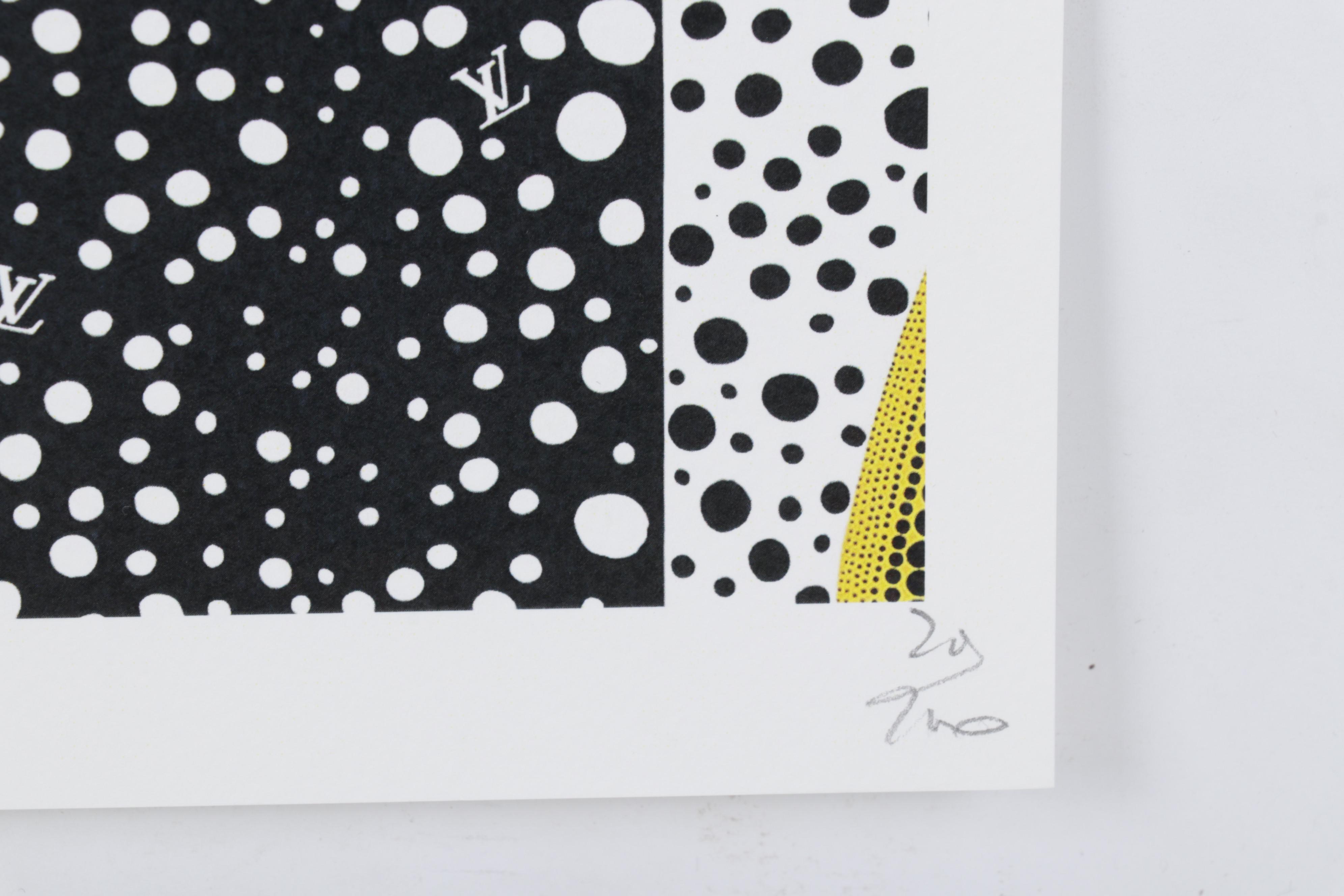 Death NYC Pop Art Graphic Print Homage to Yayoi Kusama and Banksy, 2022