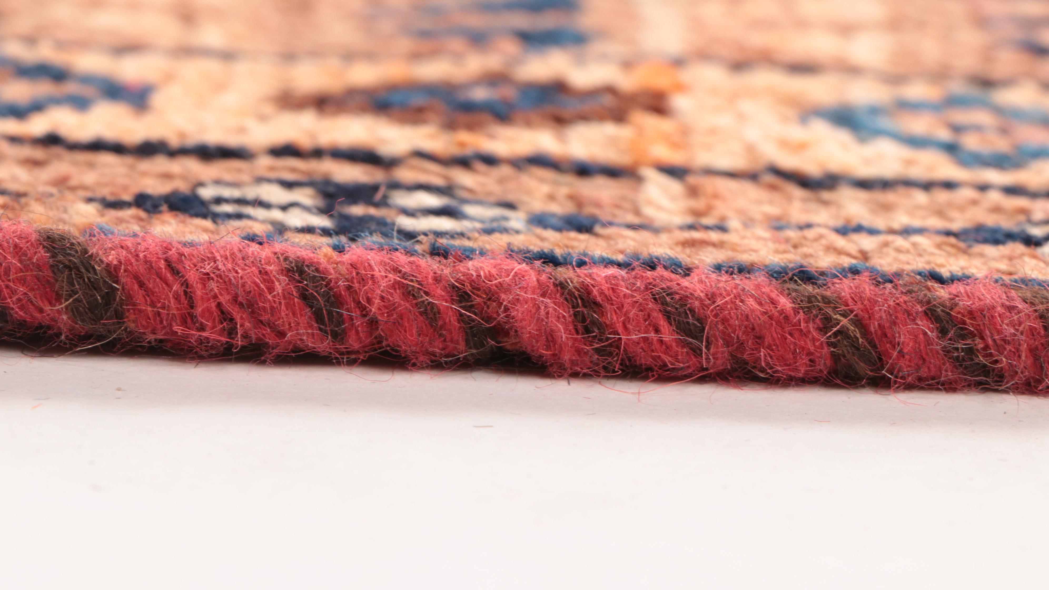 3'7 x 7'11 Hand-Knotted Persian Kurdish Area Rug