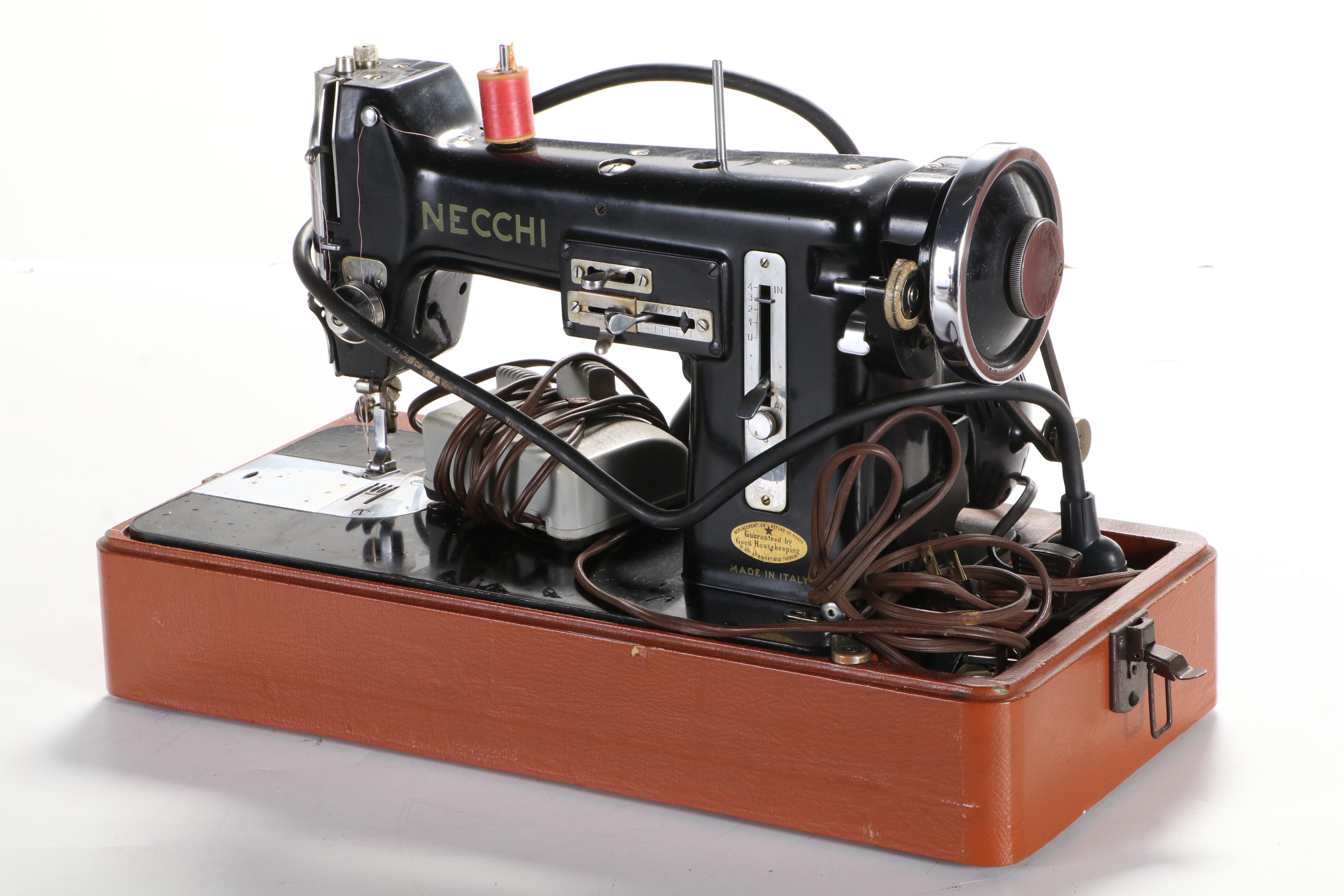 Necchi Lydia 3 Type 544 and Other Electric Sewing Machines