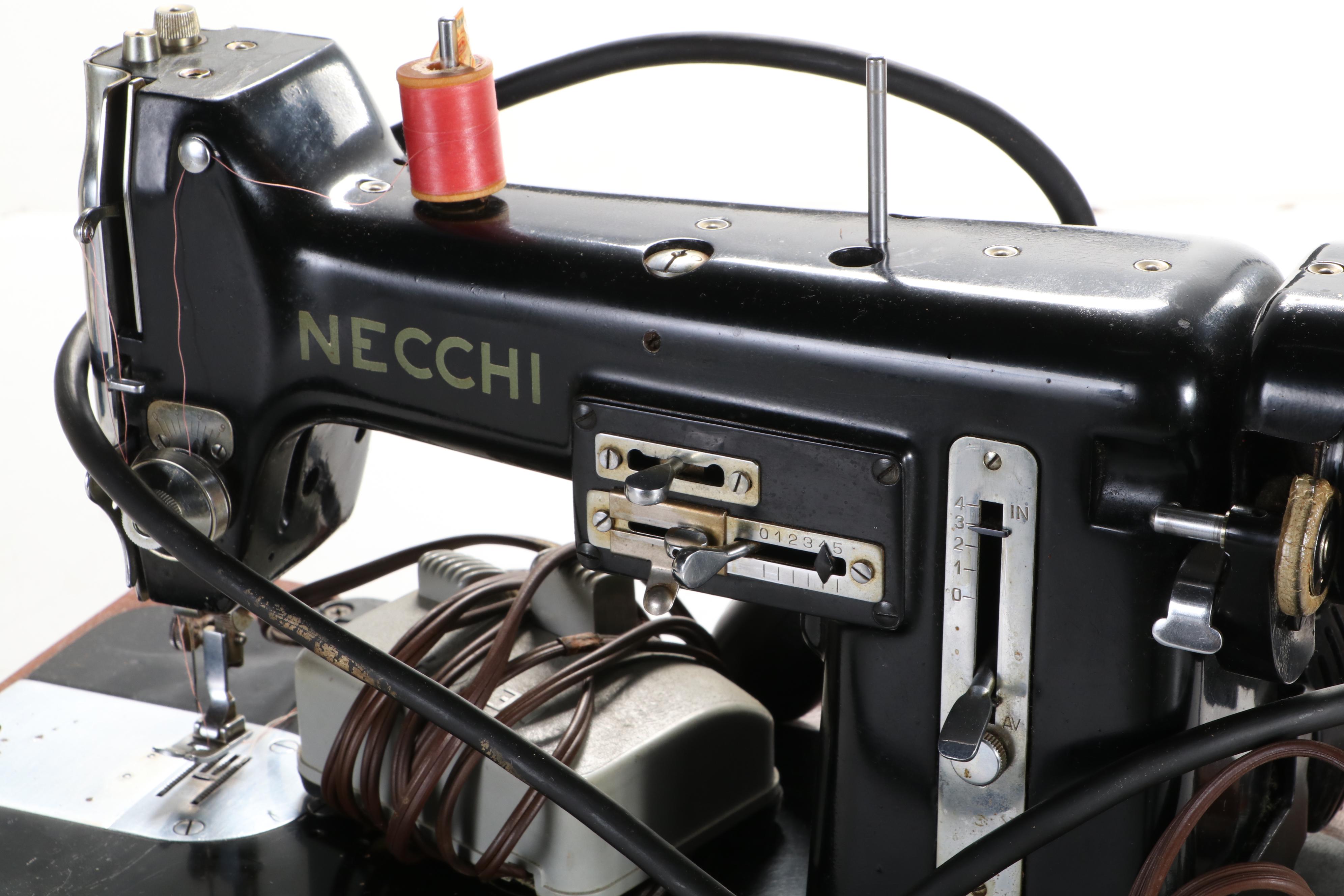 Necchi Lydia 3 Type 544 and Other Electric Sewing Machines