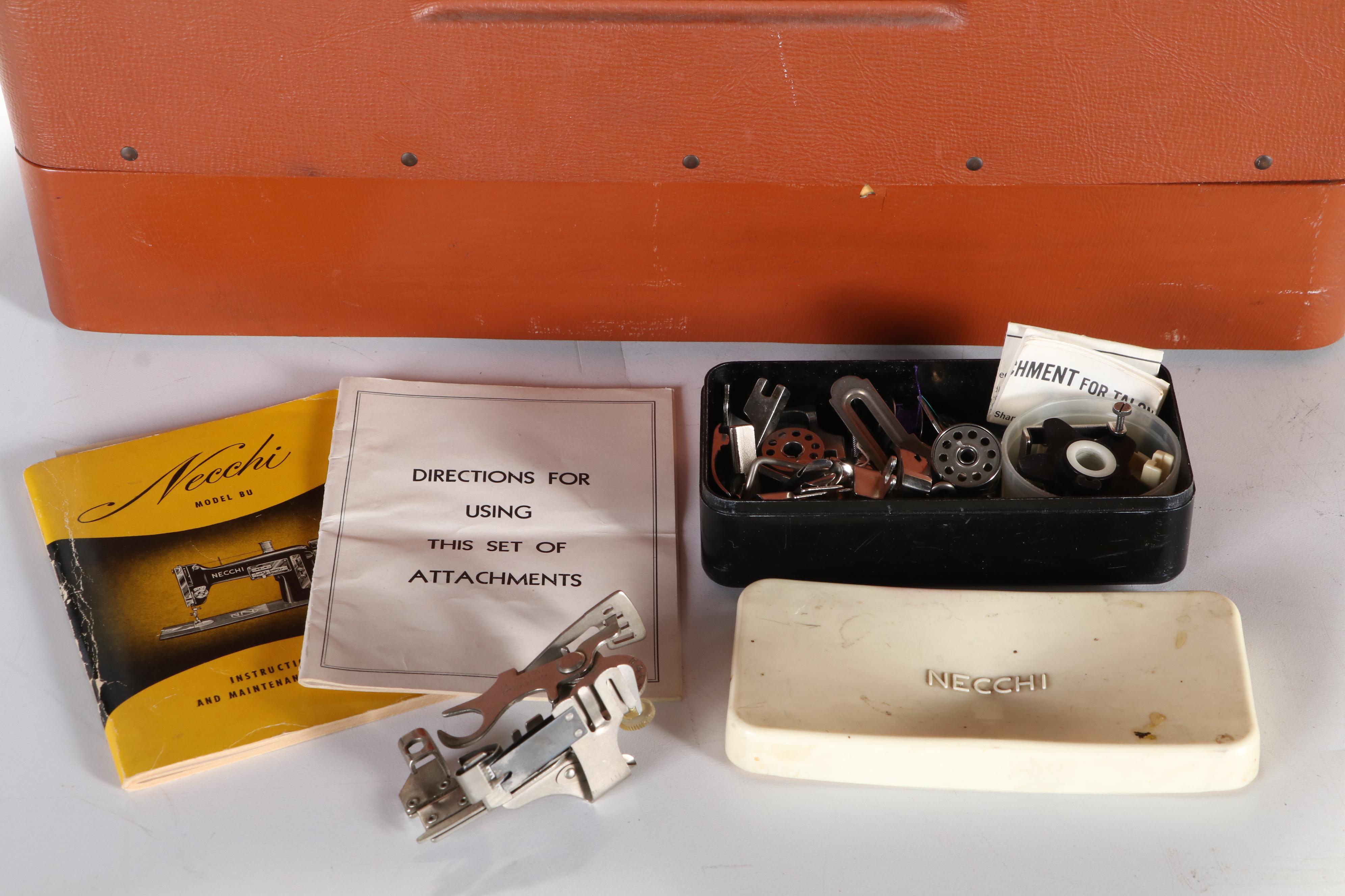 Necchi Lydia 3 Type 544 and Other Electric Sewing Machines