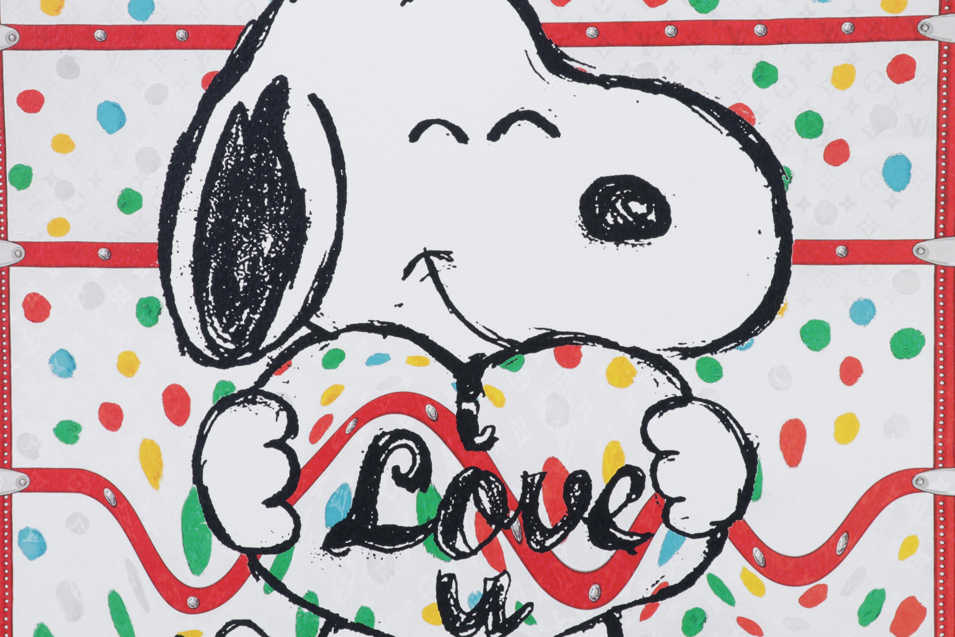 Death NYC Pop Art Graphic Print Featuring Snoopy, 2022