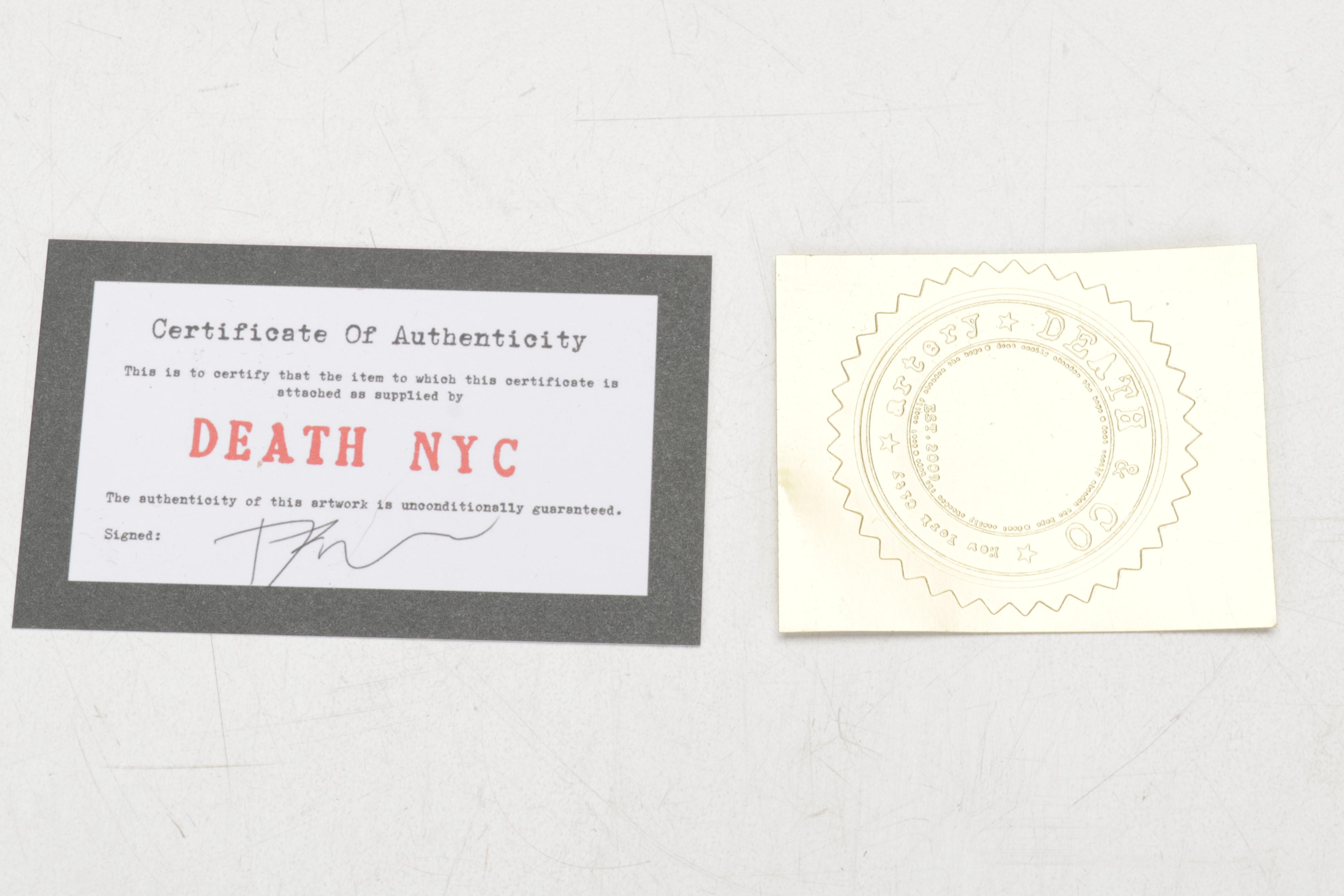 Death NYC Pop Art Graphic Print Featuring Snoopy, 2022