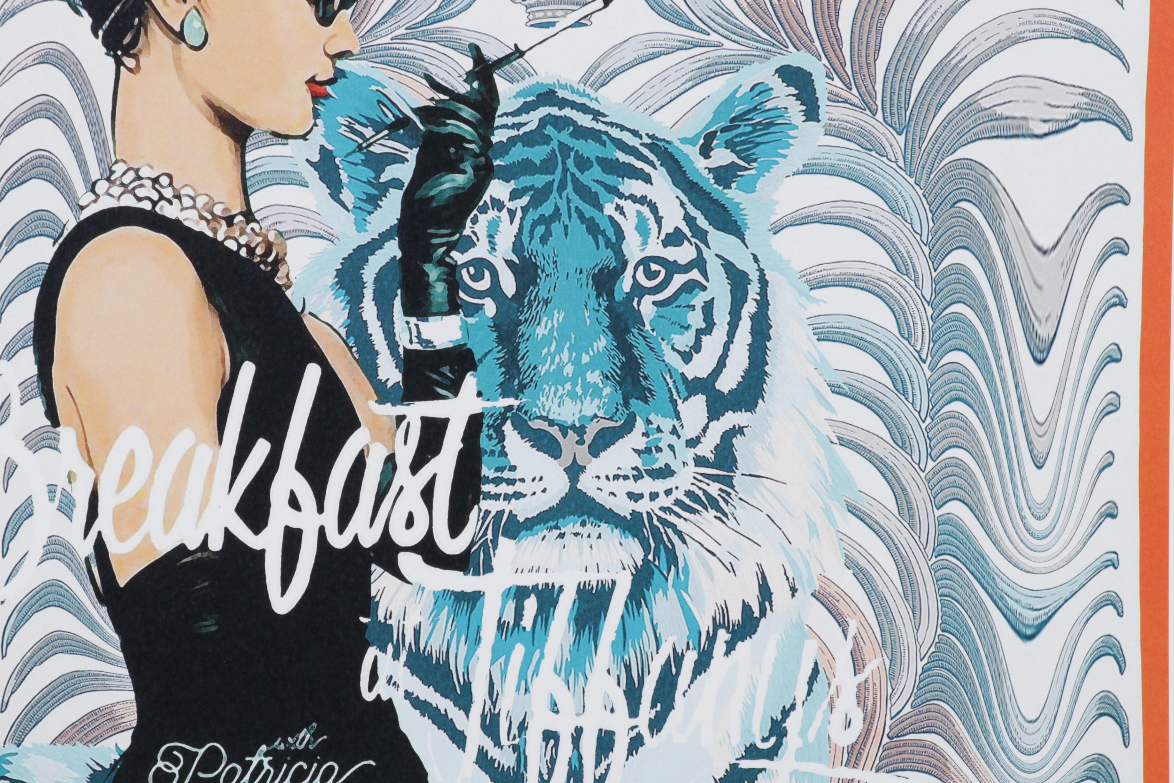 Death NYC Pop Art Graphic Print Featuring Audrey Hepburn, 2022