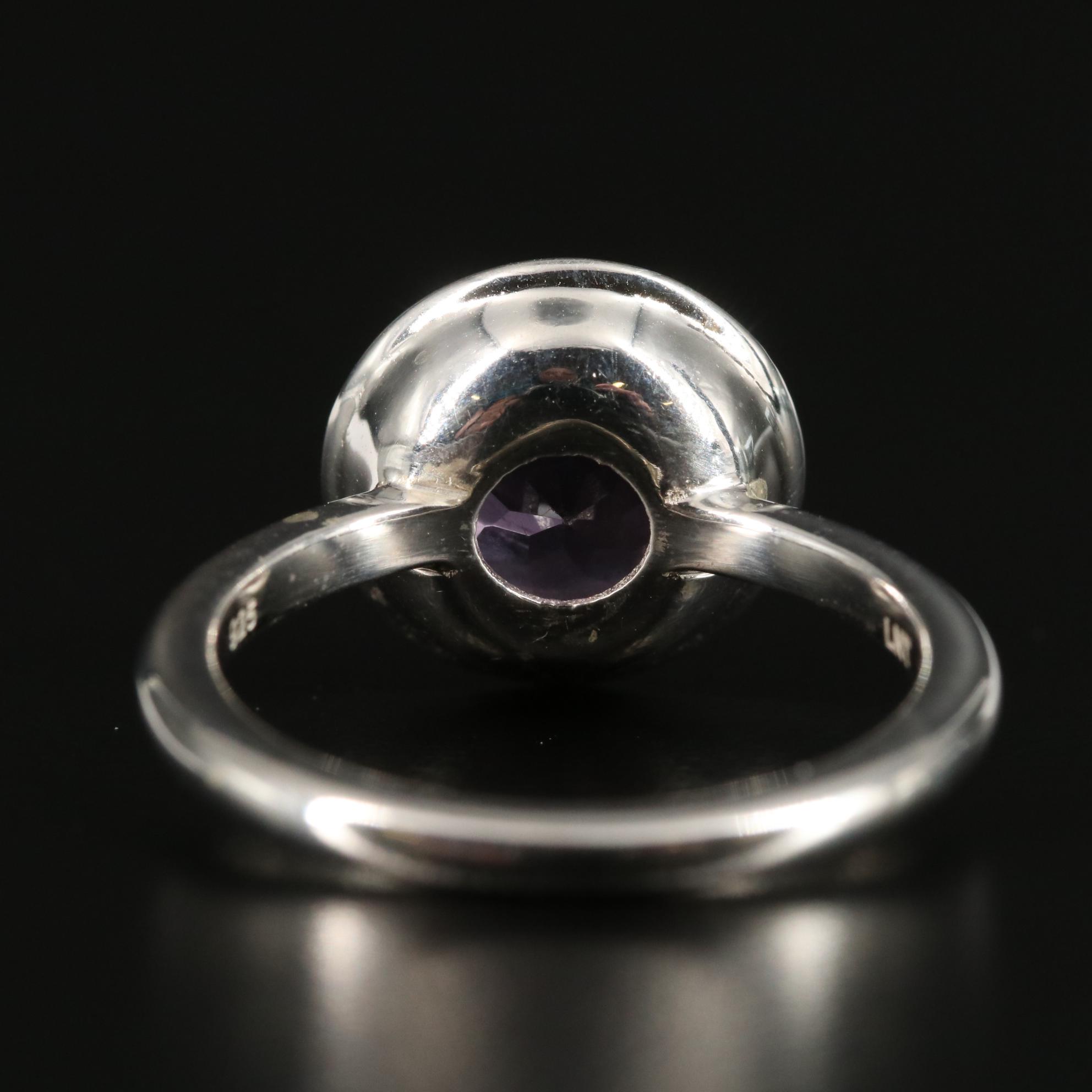 Sterling Amethyst Ring