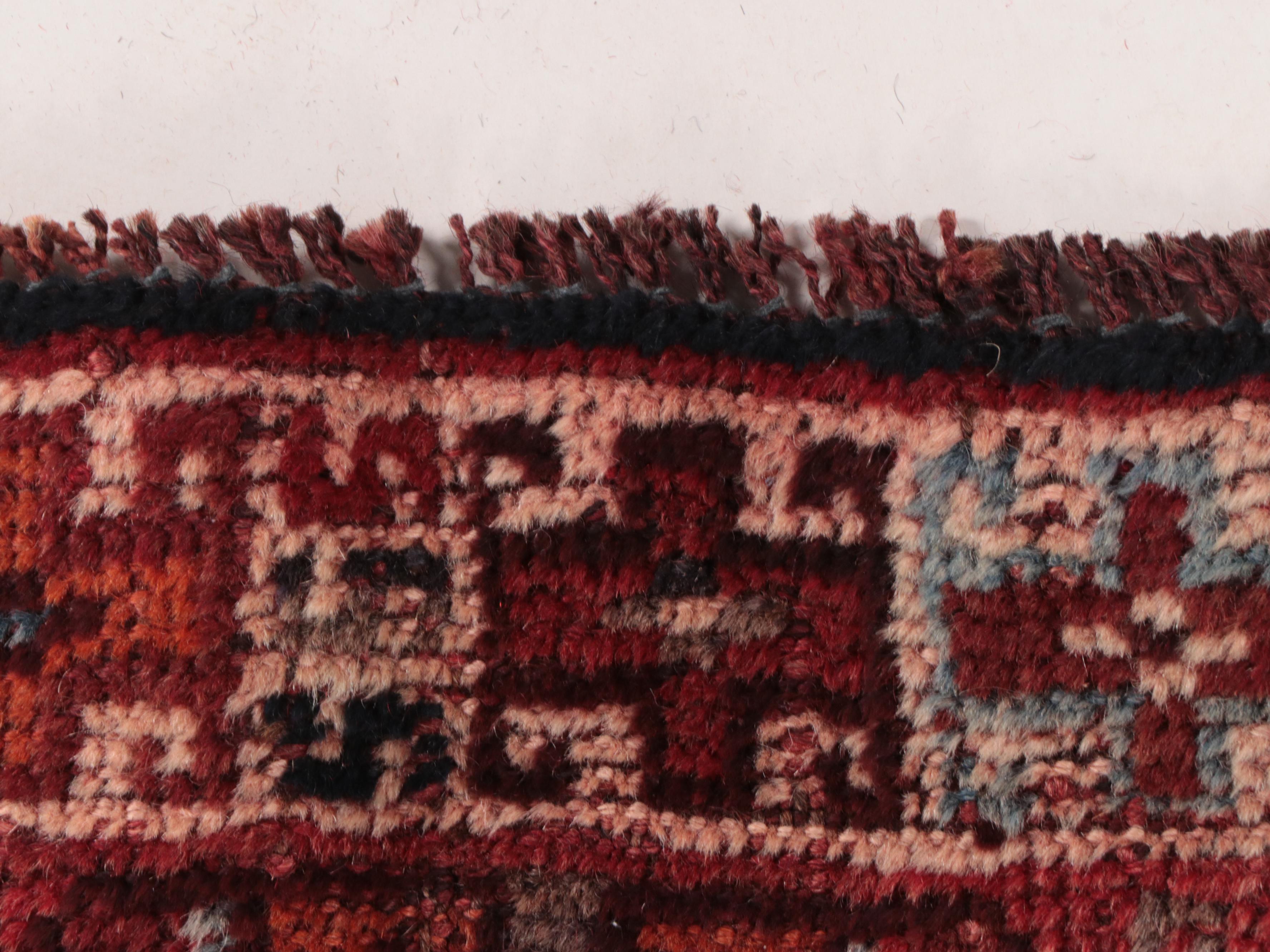 3'11 x 4'11 Hand-Knotted Persian Abadeh Area Rug