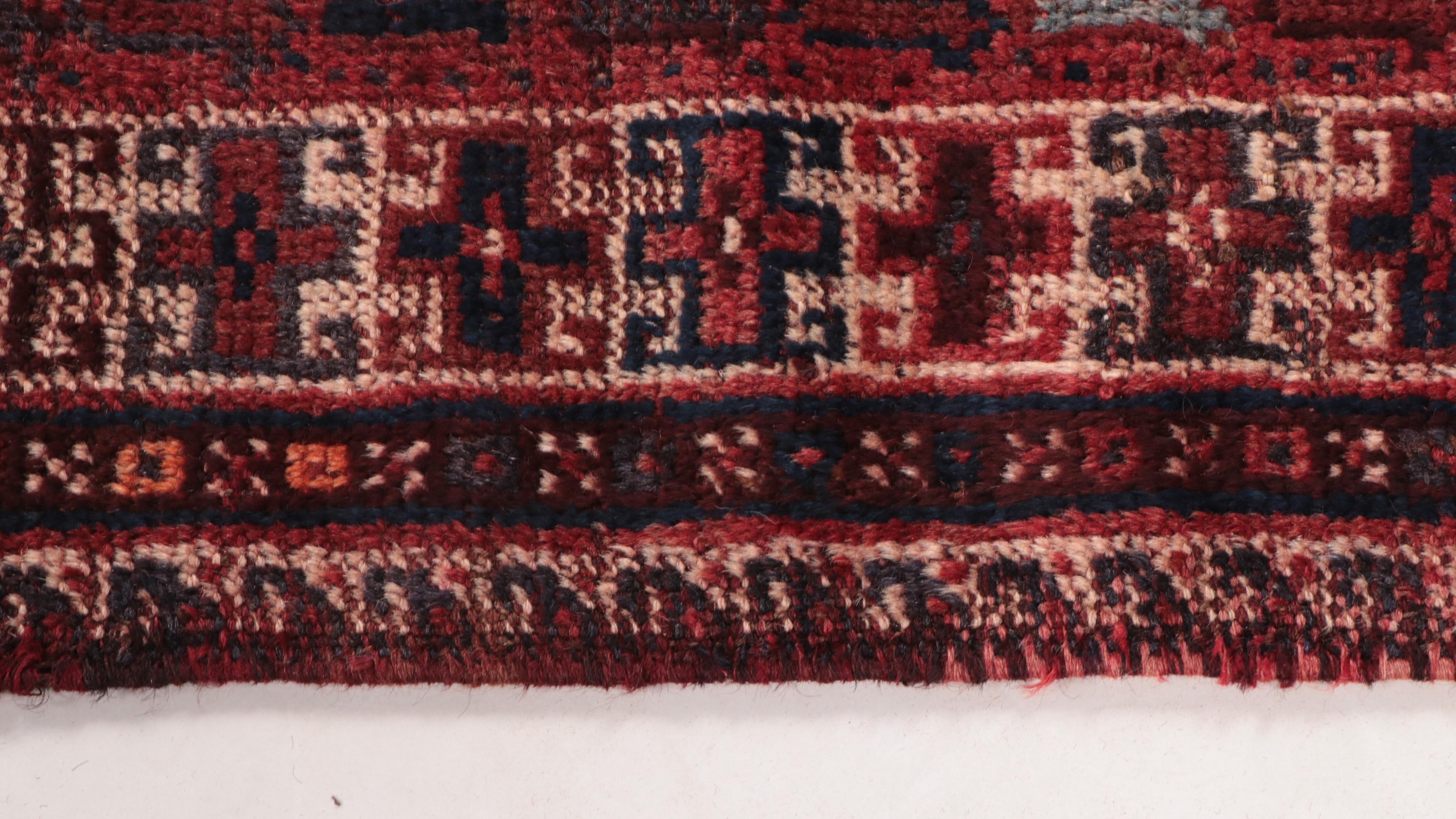 3'11 x 4'11 Hand-Knotted Persian Abadeh Area Rug