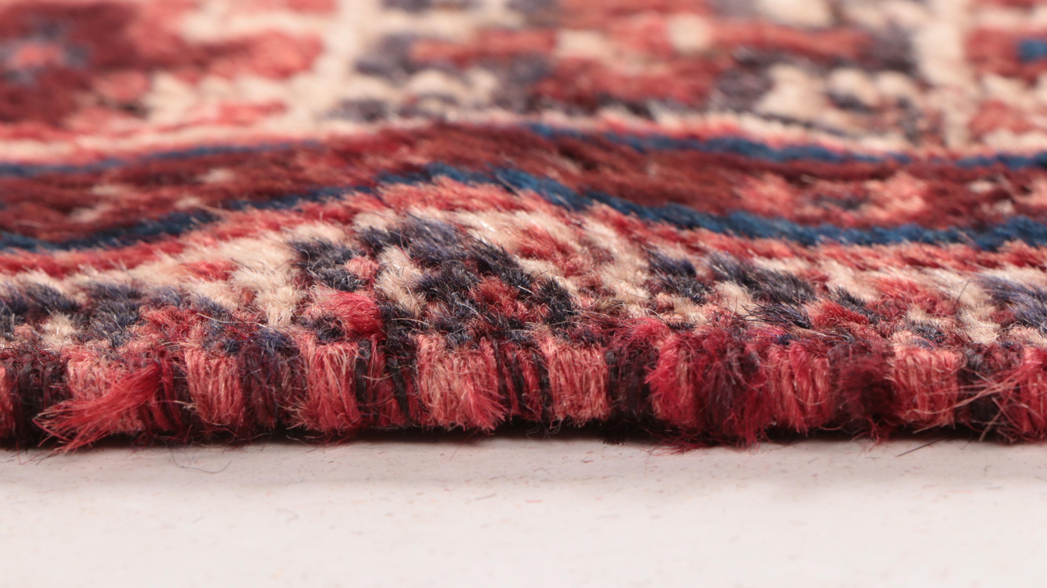 3'11 x 4'11 Hand-Knotted Persian Abadeh Area Rug