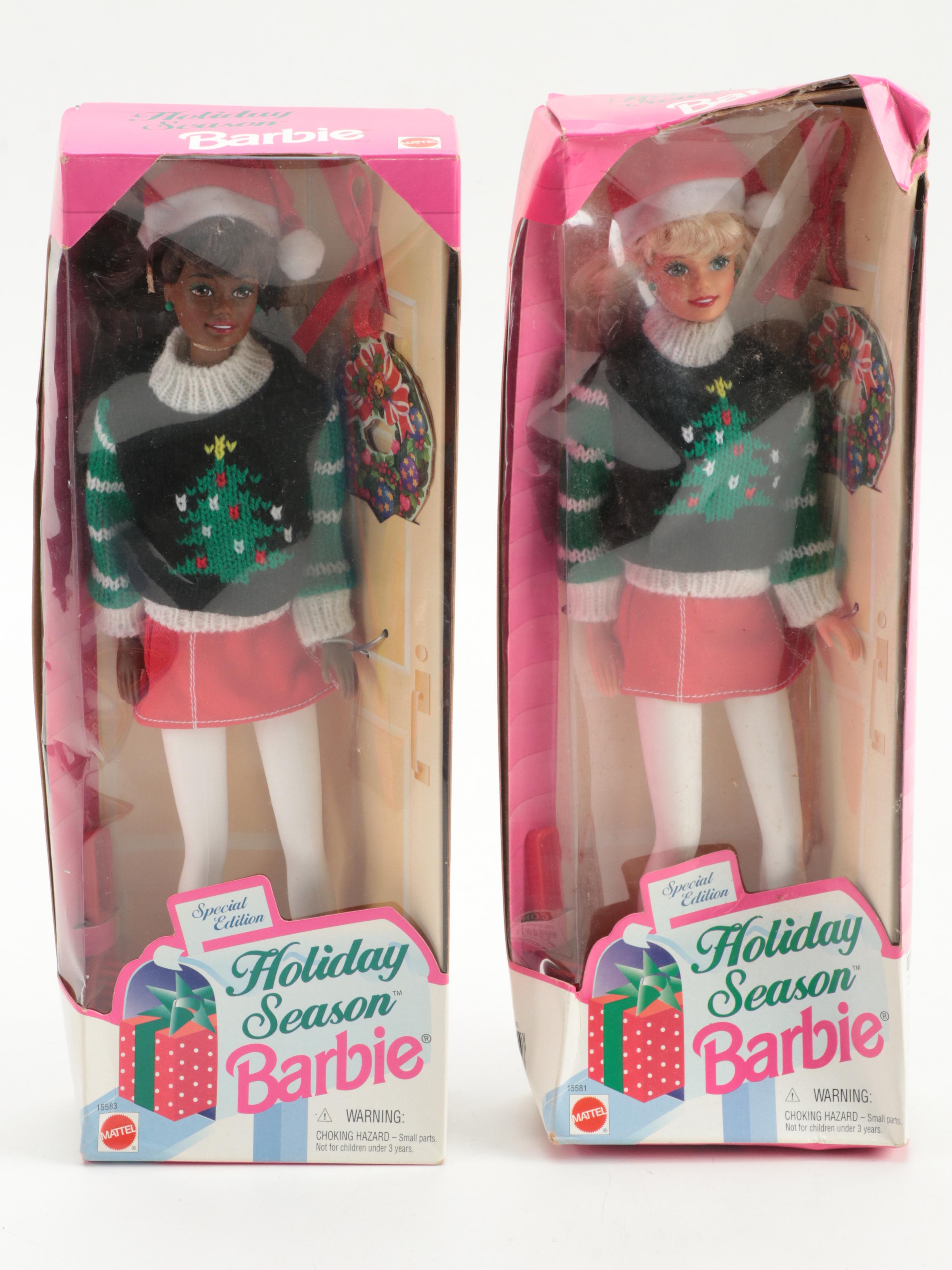 Mattel " Barbie as Supergirl" with Halloween Star" and Other Dolls