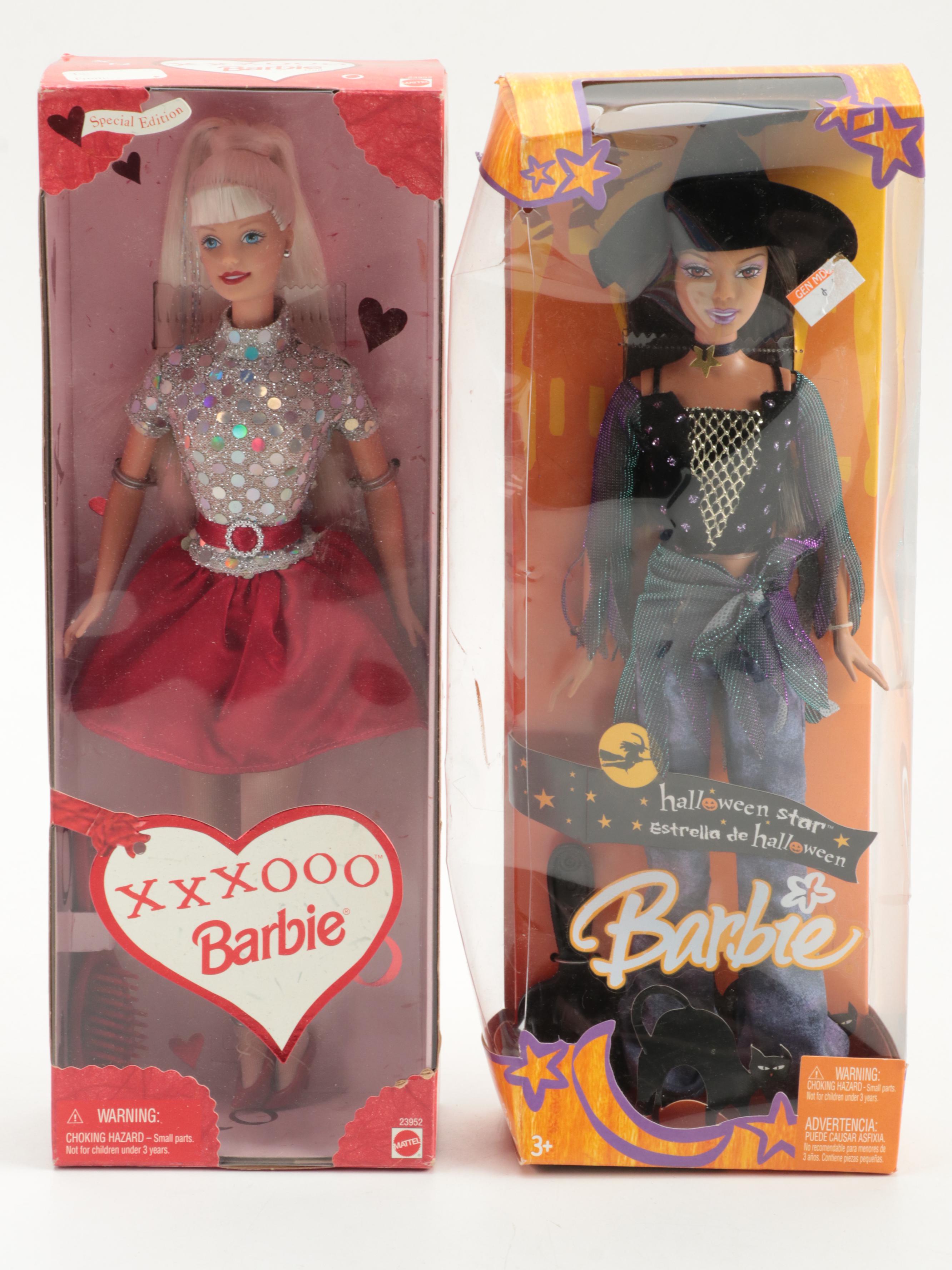 Mattel " Barbie as Supergirl" with Halloween Star" and Other Dolls