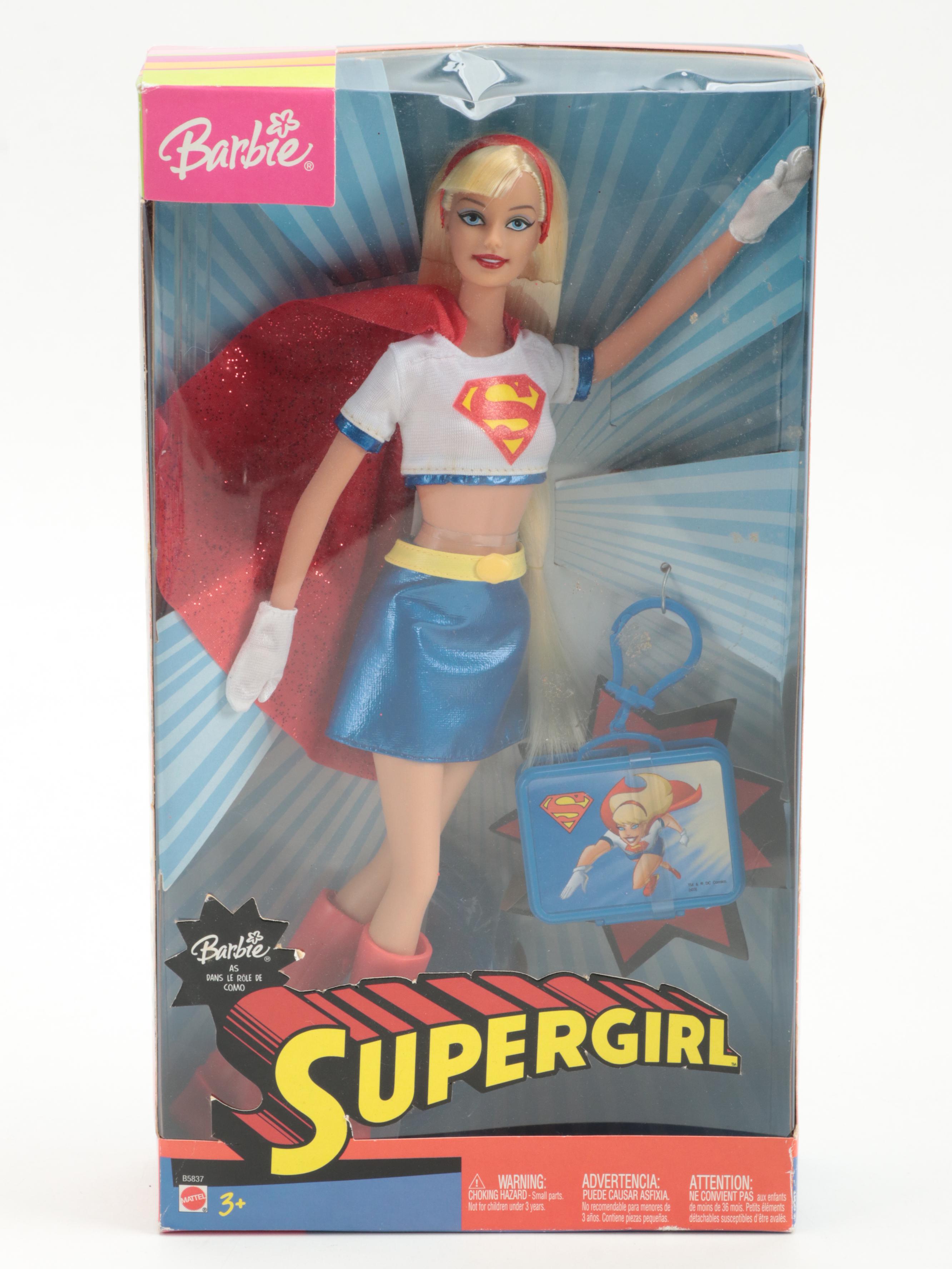 Mattel " Barbie as Supergirl" with Halloween Star" and Other Dolls