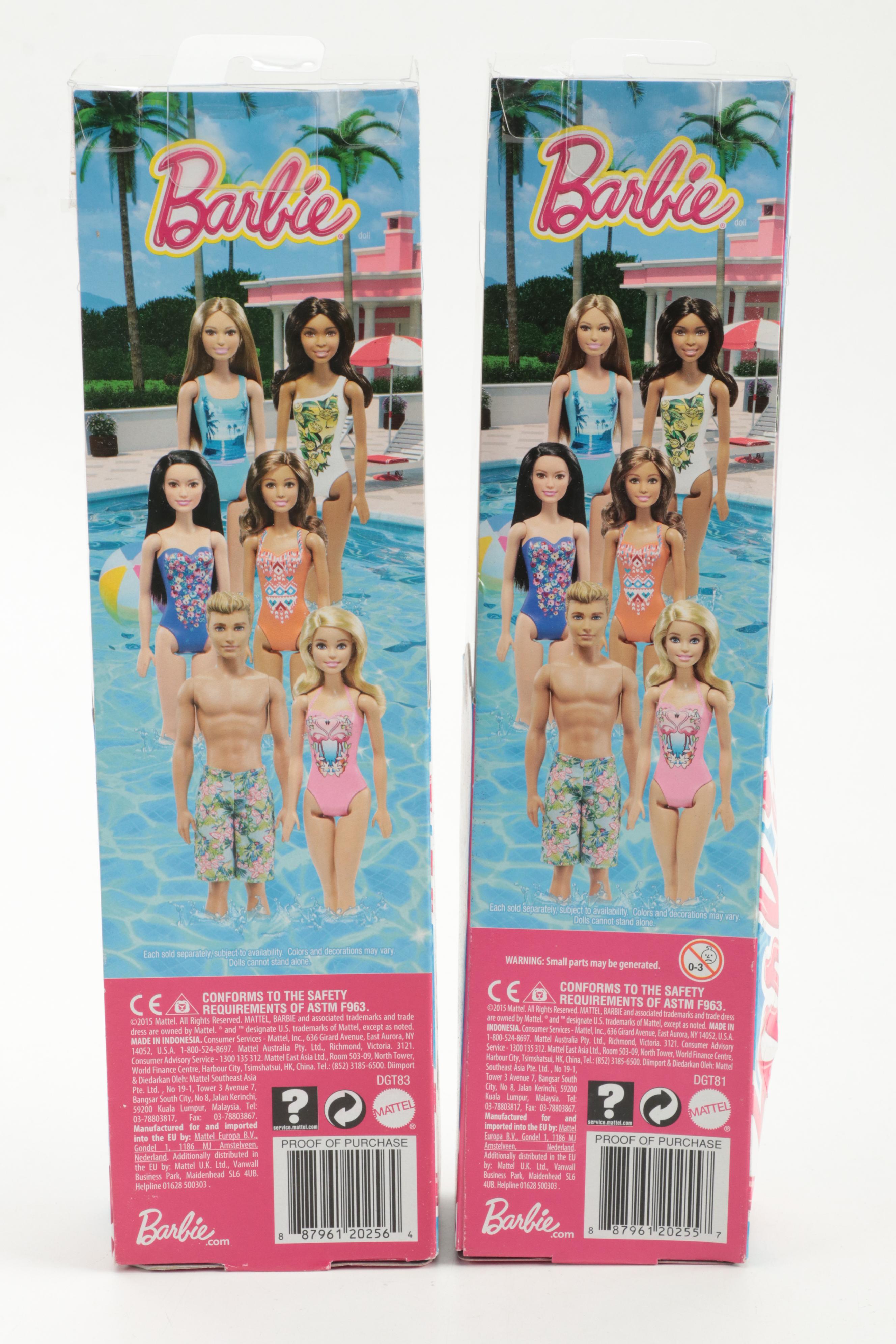 Mattel " Barbie as Supergirl" with Halloween Star" and Other Dolls