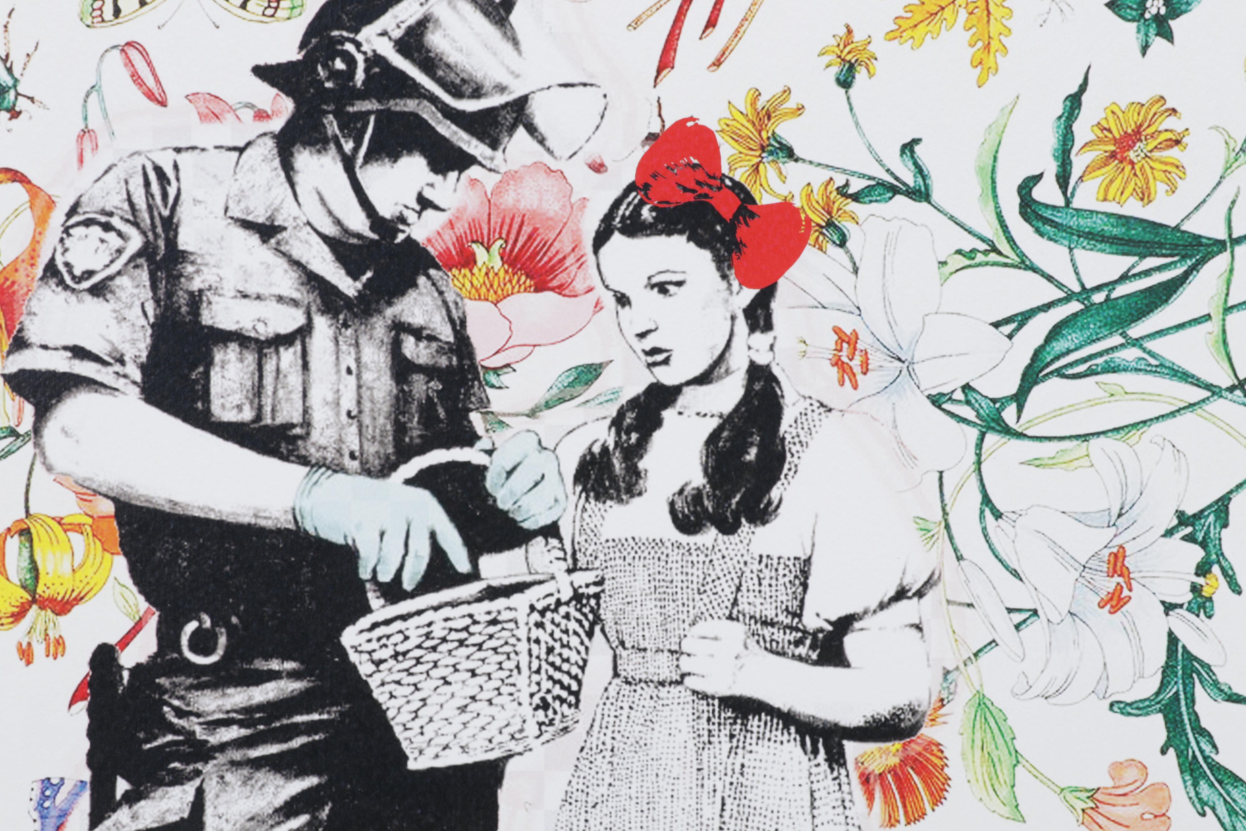 Death NYC Pop Art Graphic Print Homage to Gucci and The Wizard of Oz, 2022