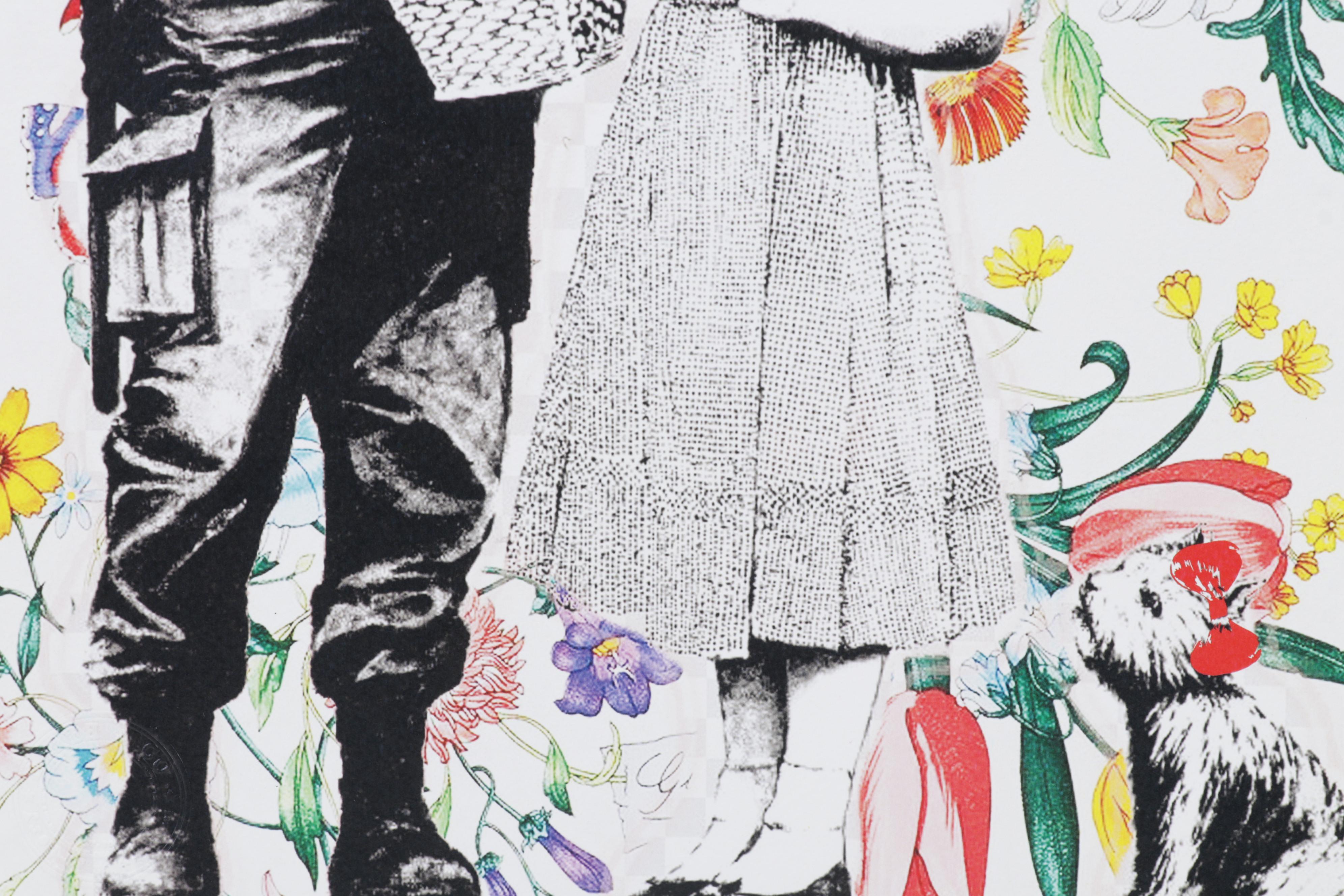 Death NYC Pop Art Graphic Print Homage to Gucci and The Wizard of Oz, 2022