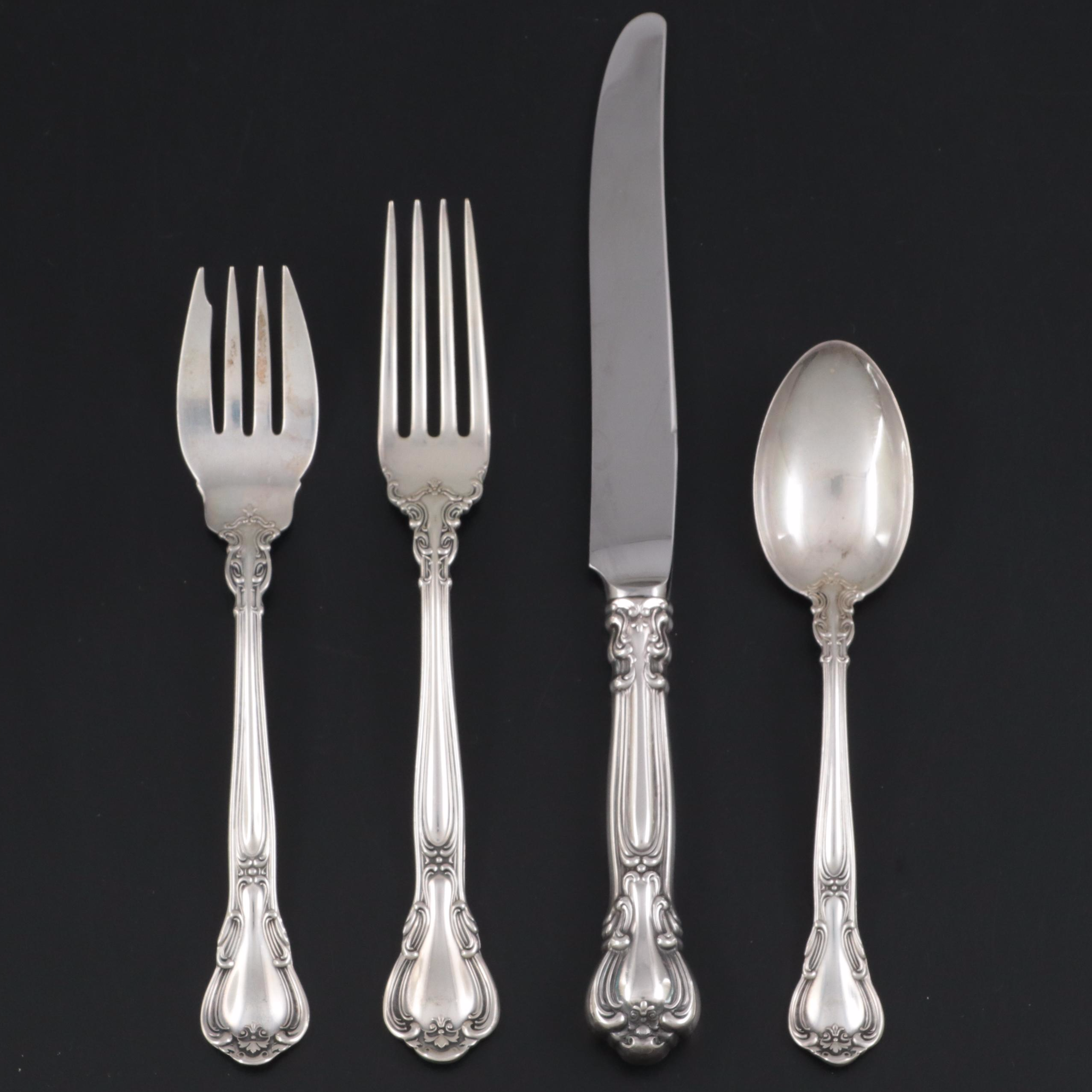 Gorham "Chantilly" Sterling Silver Flatware