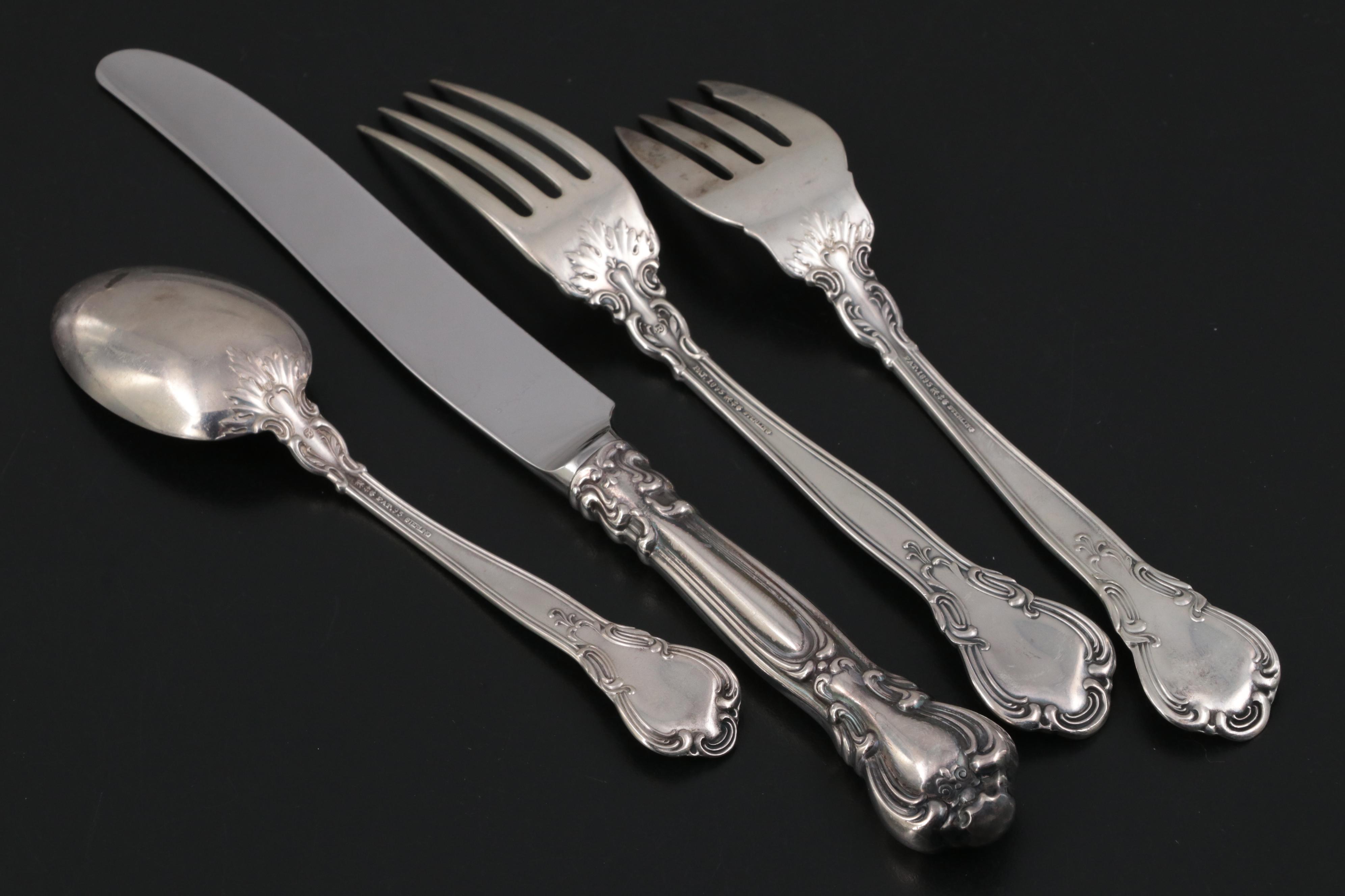 Gorham "Chantilly" Sterling Silver Flatware