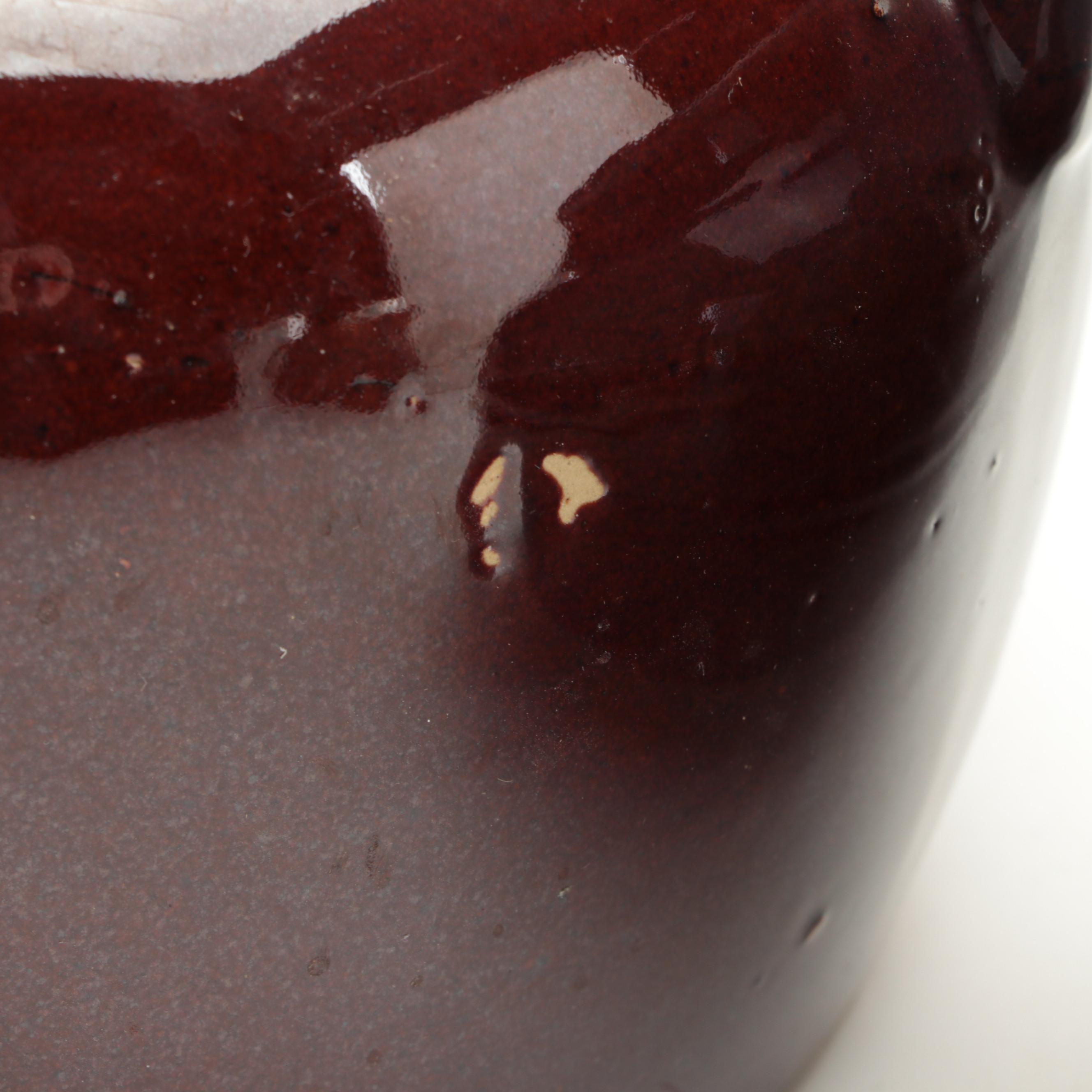 Hull Pottery  with Other Bean Pot, Mixing Bowl and Kitchenware