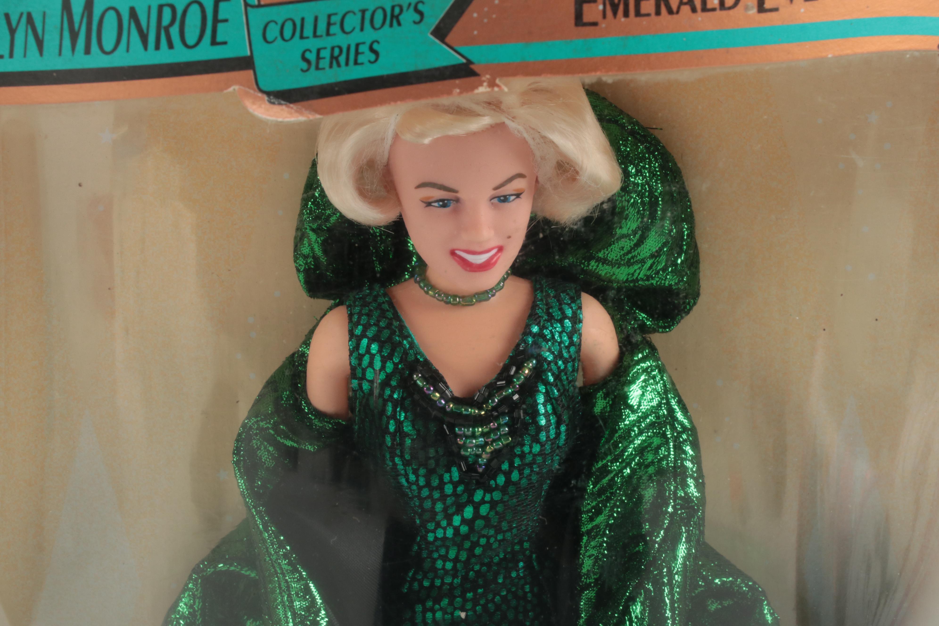 DSI "Sparking Superstar Marilyn" and "Emerald Evening Marilyn" Dolls, 1993