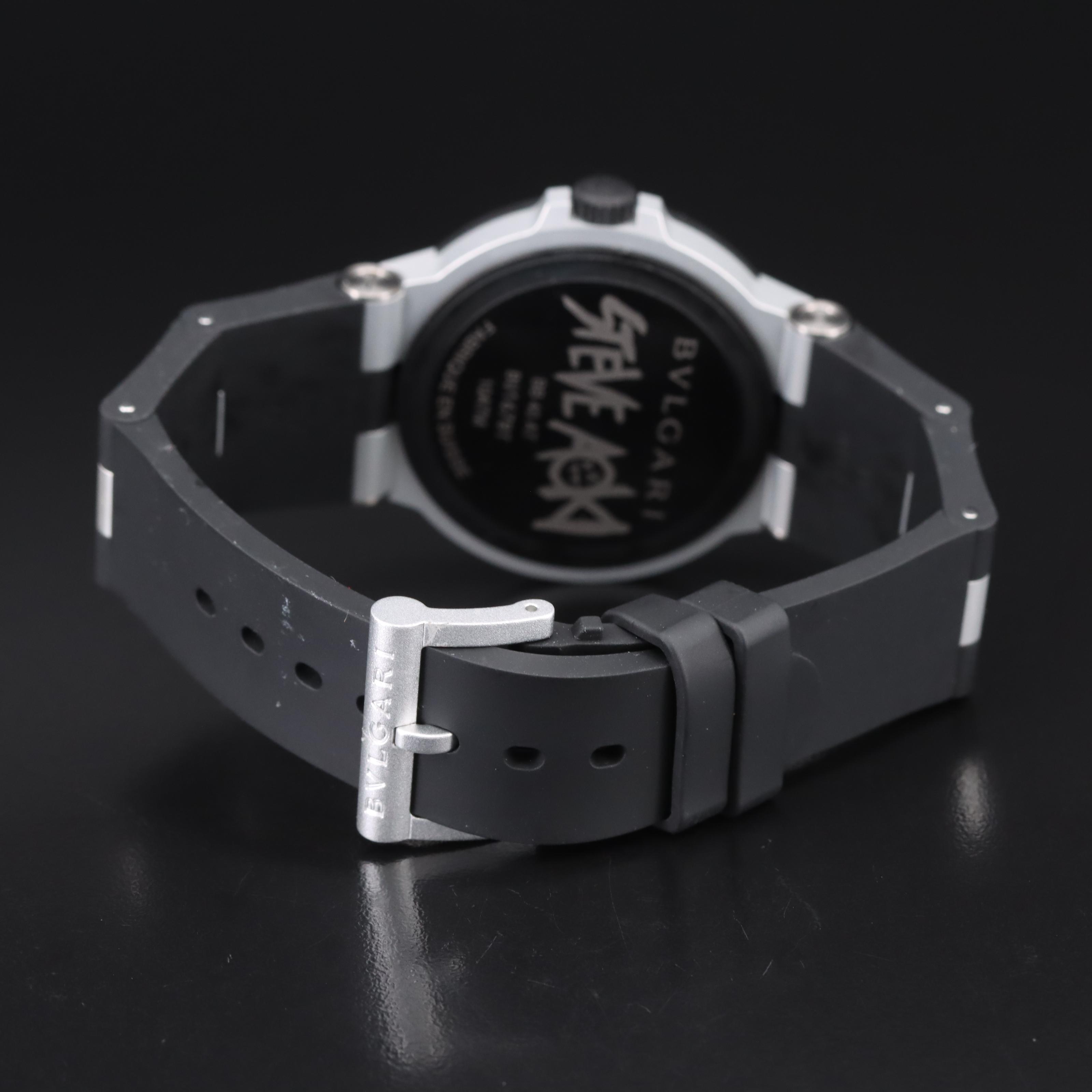 BVLGARI Steve Aoki Aluminum Special Edition Watch