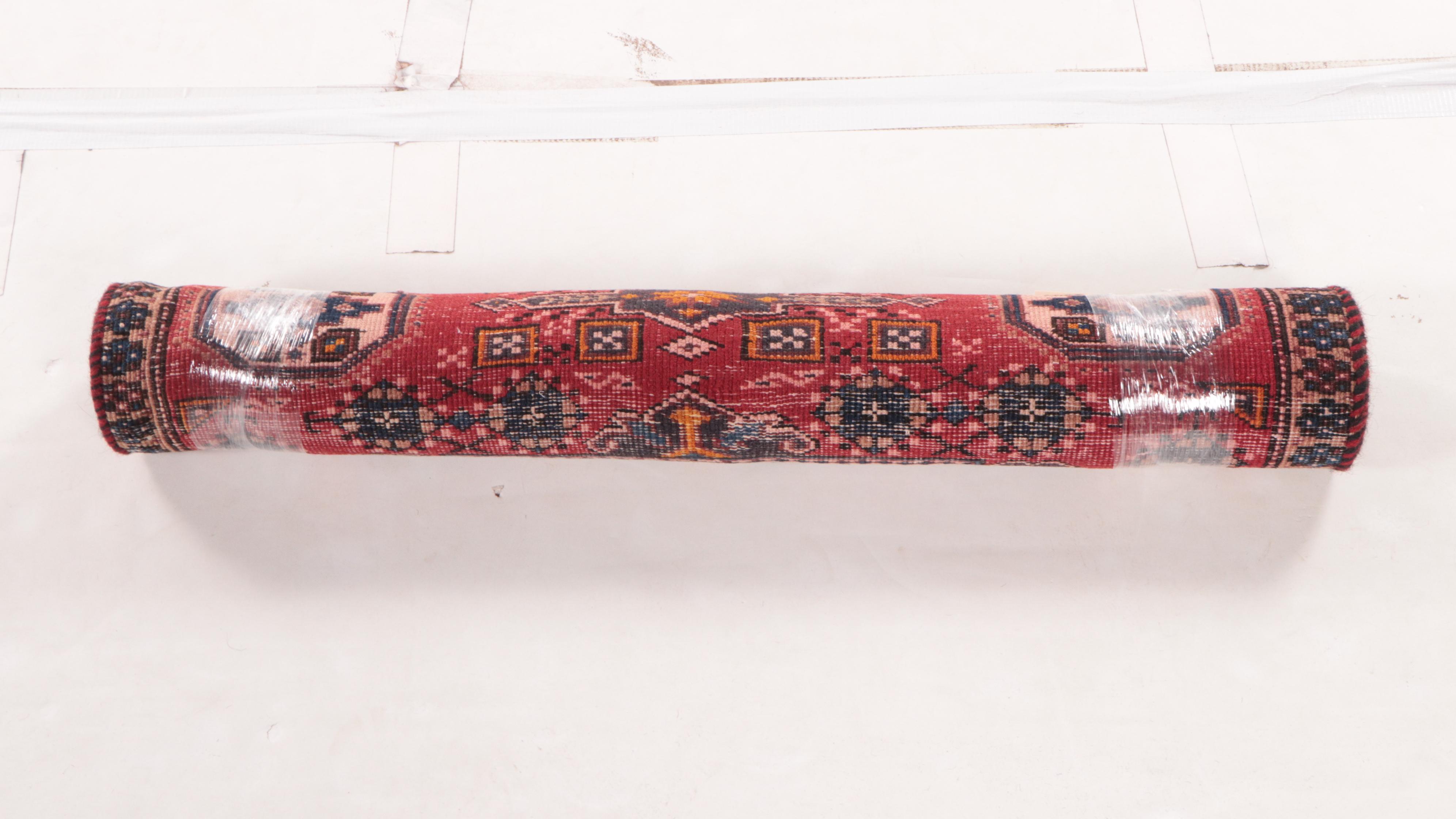 2'8 x 4'9 Hand-Knotted Persian Kurdish Accent Rug