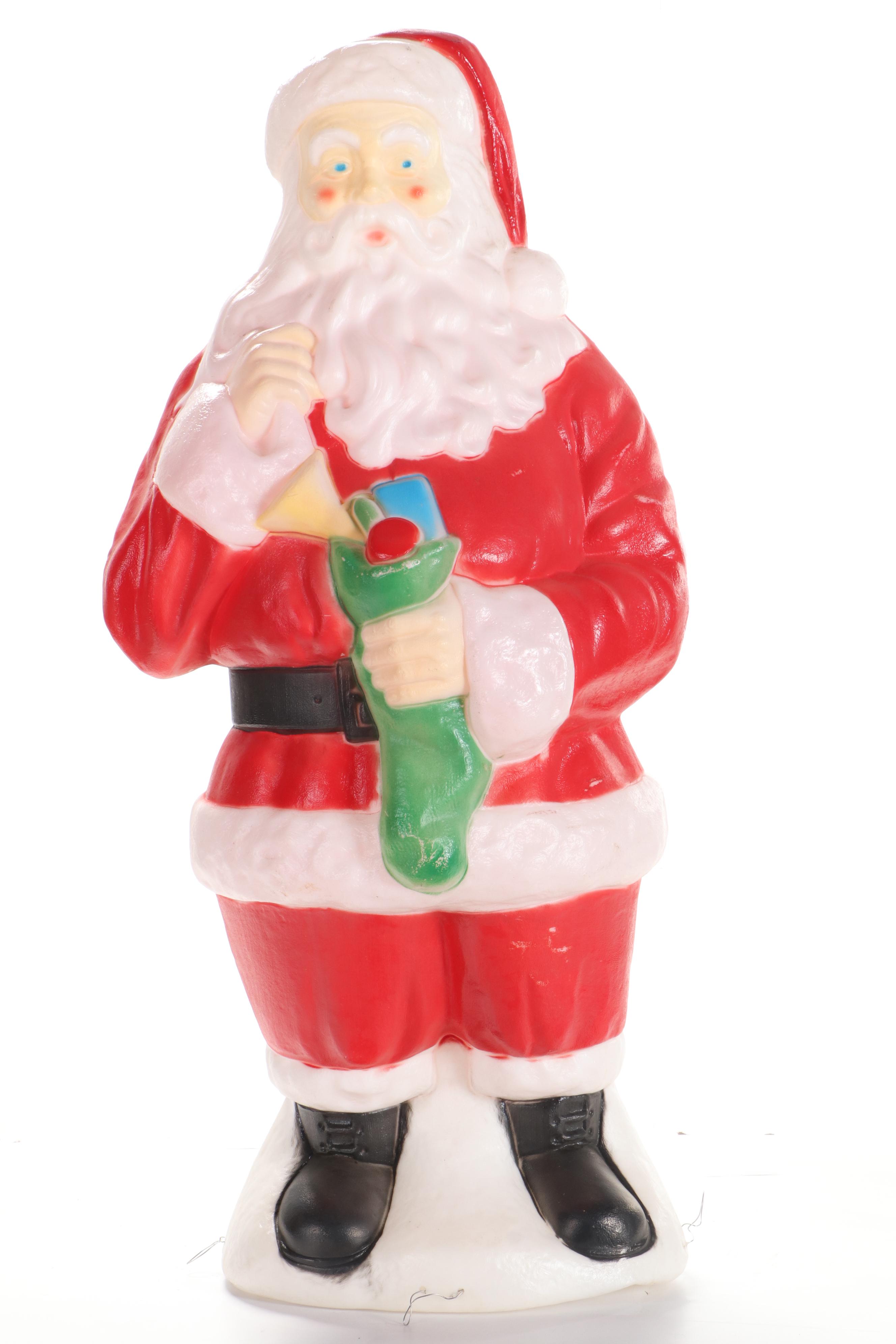 General Foam and Empire Illuminated Plastic Christmas Figures