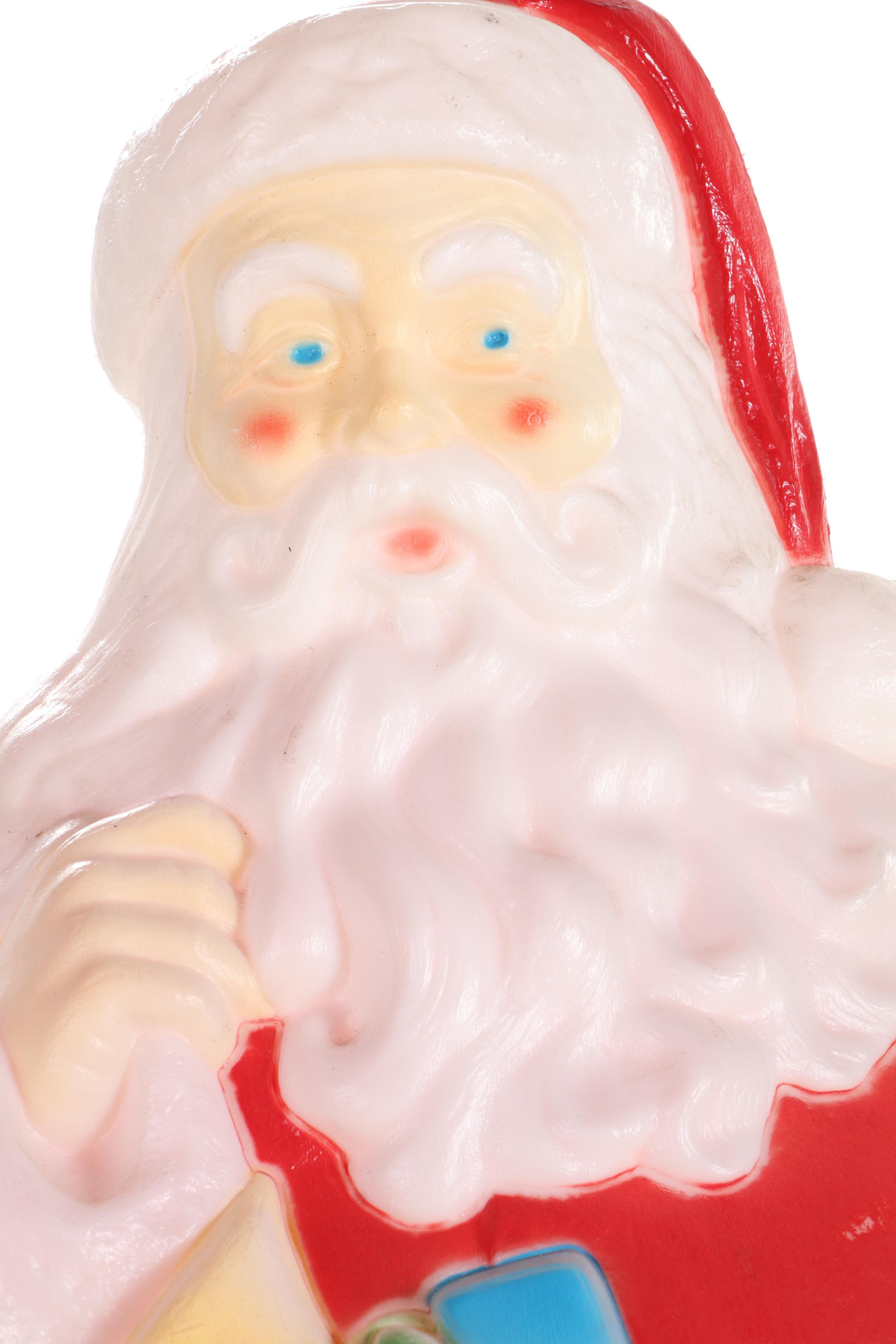 General Foam and Empire Illuminated Plastic Christmas Figures