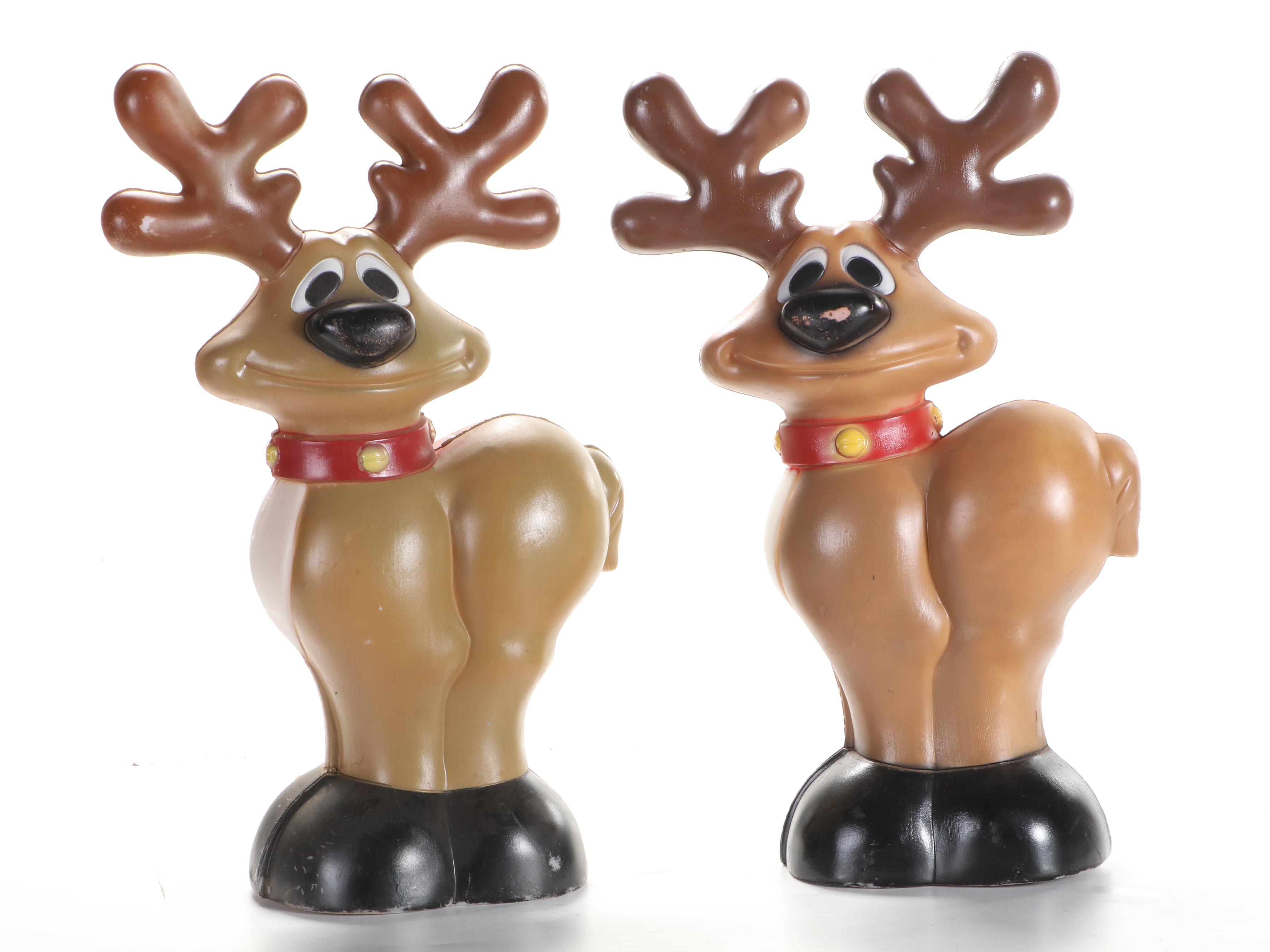 General Foam and Empire Illuminated Plastic Christmas Figures