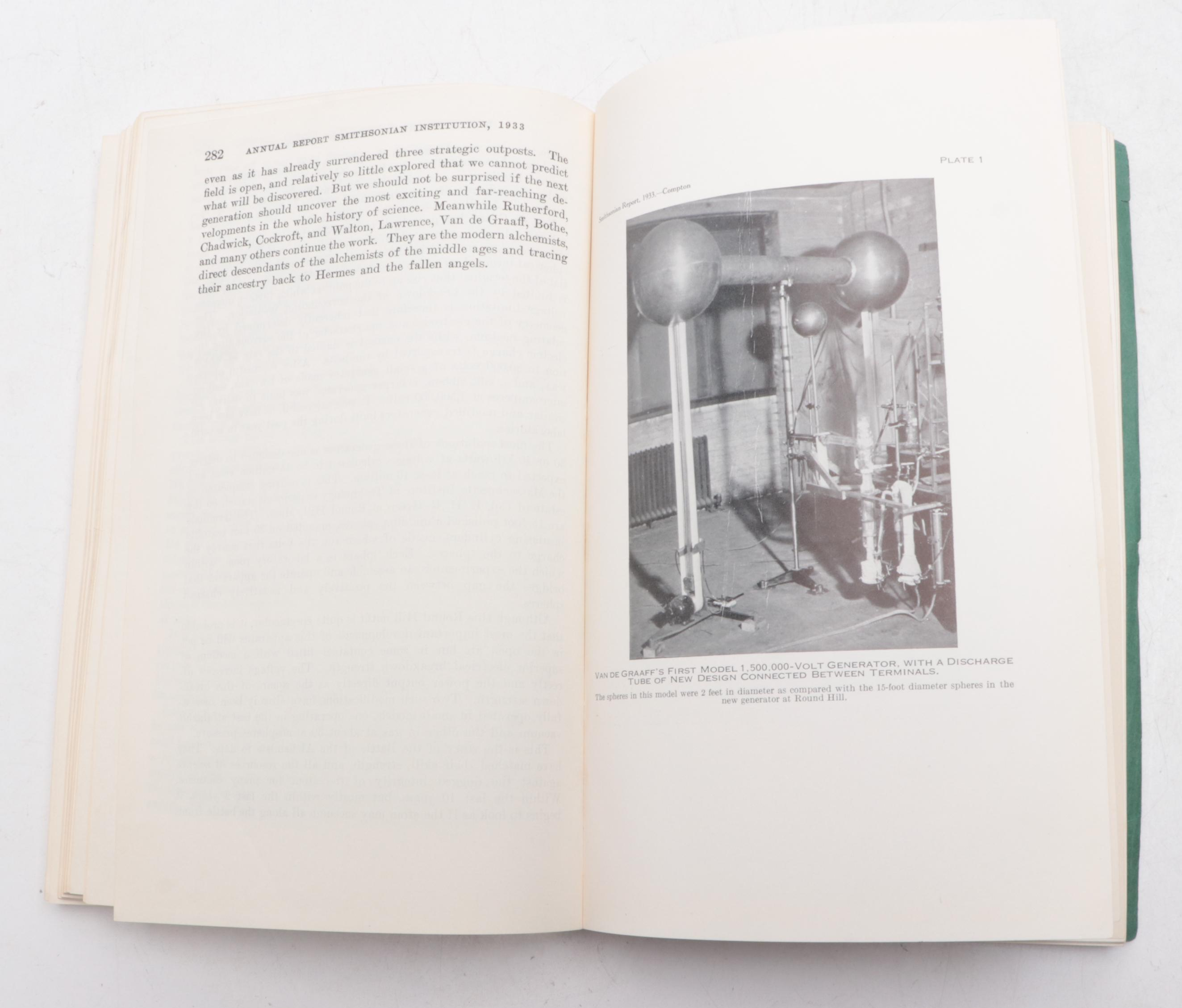 "Annual Report of the Board of Regents of The Smithsonian Institution," 1935