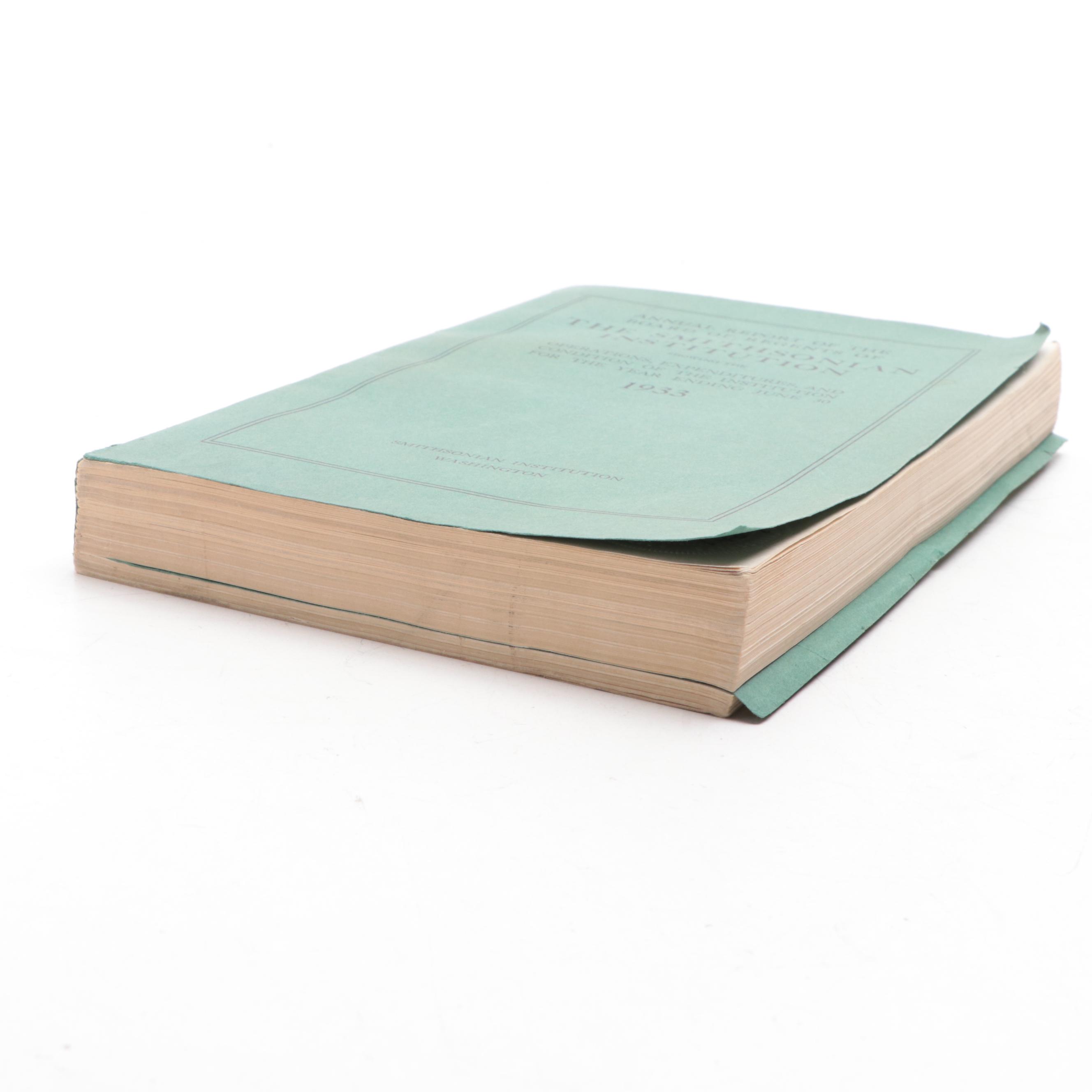 "Annual Report of the Board of Regents of The Smithsonian Institution," 1935