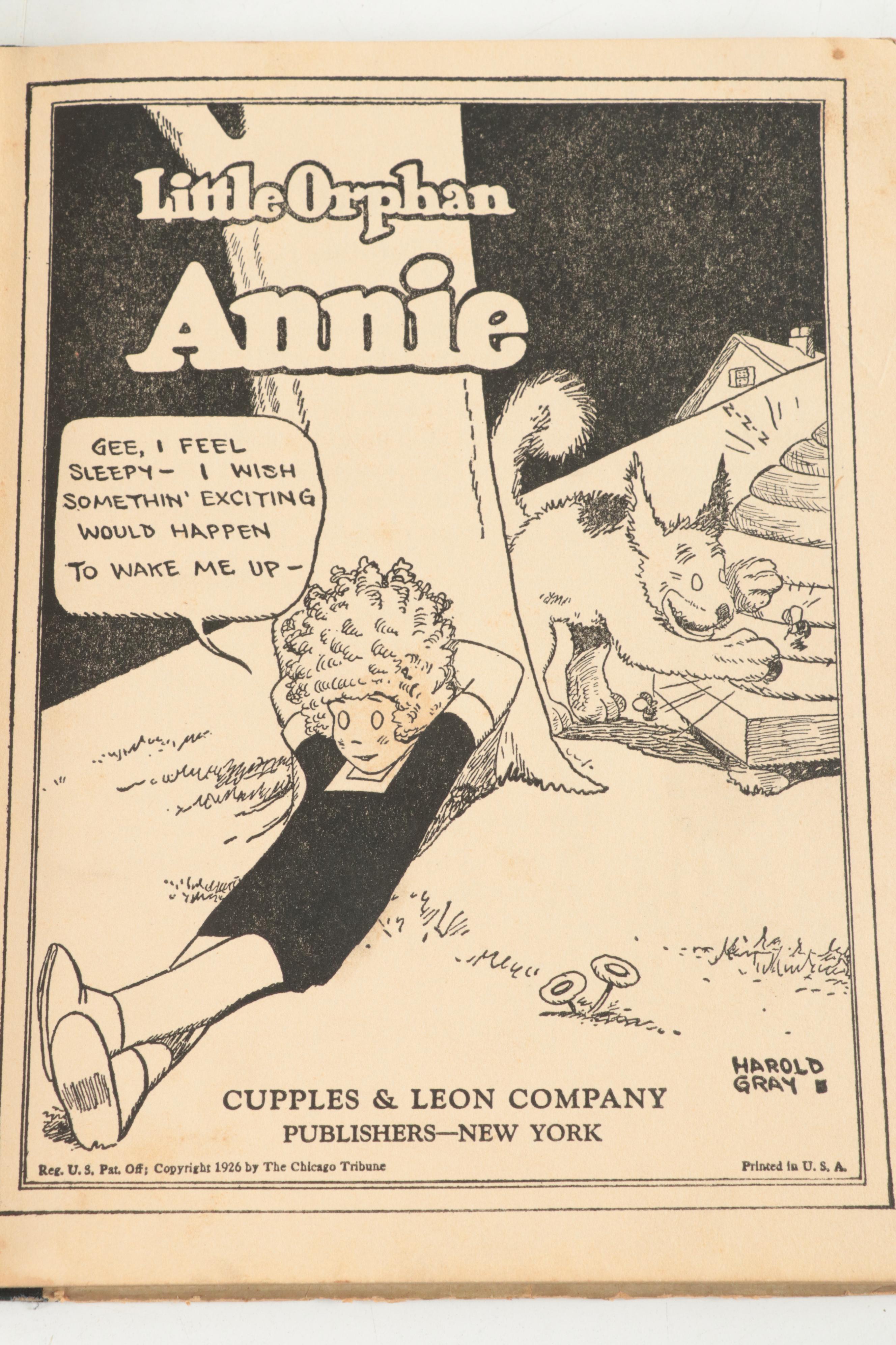 Illustrated "Little Orphan Annie" by Harold Gray and More Children's Books