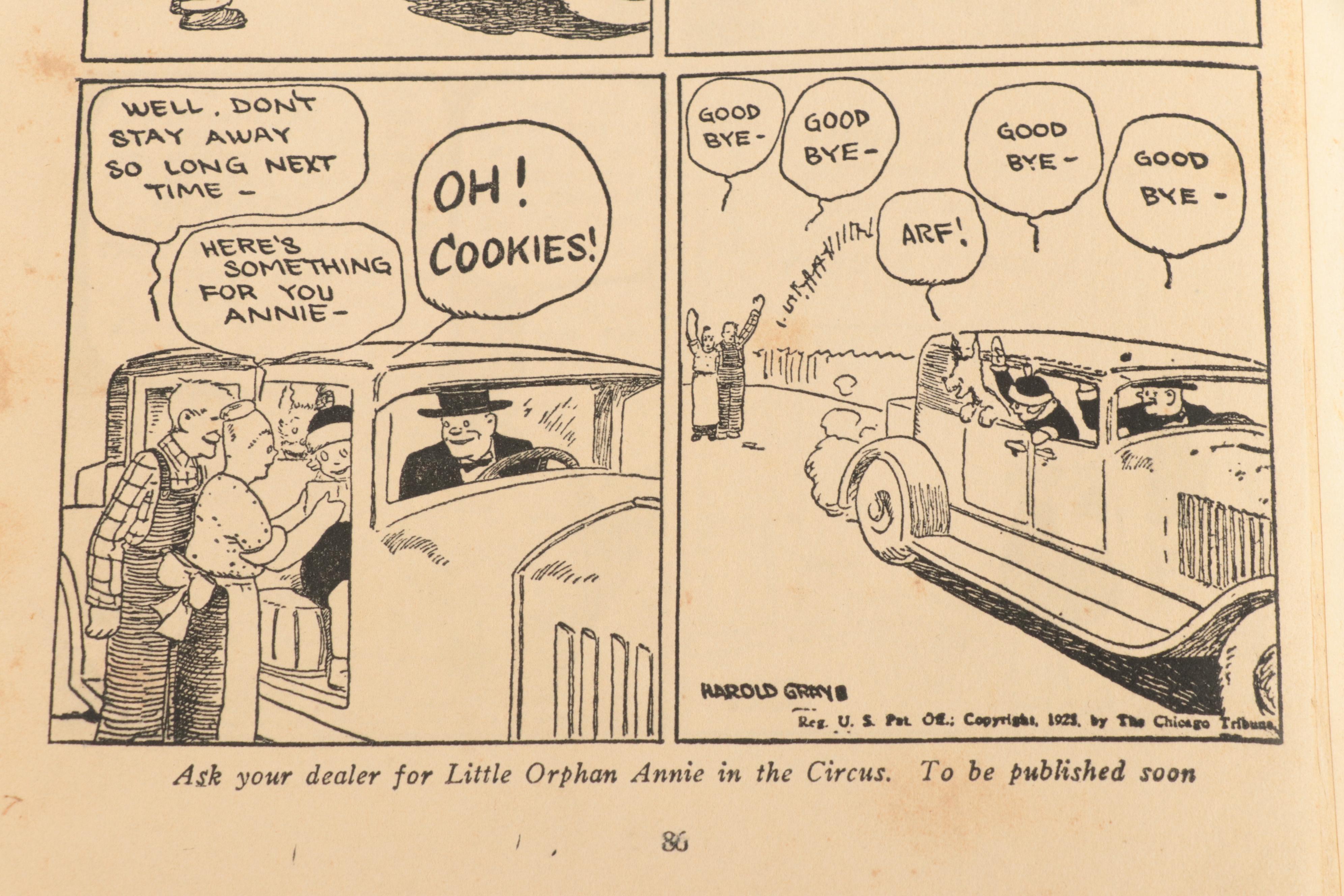 Illustrated "Little Orphan Annie" by Harold Gray and More Children's Books