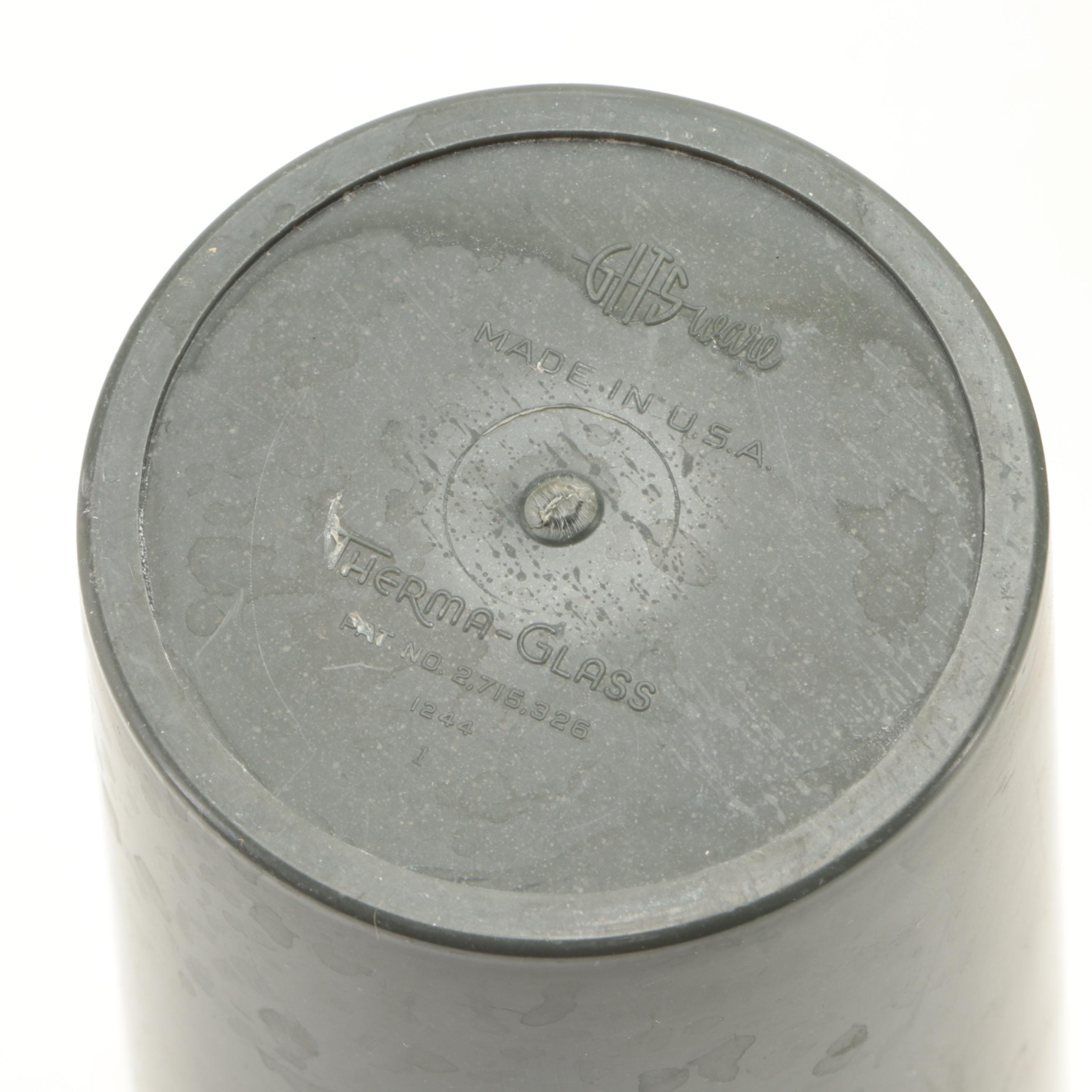 Mid Century Modern Gits Ware Therma-Glass with Other Tumblers and Tableware