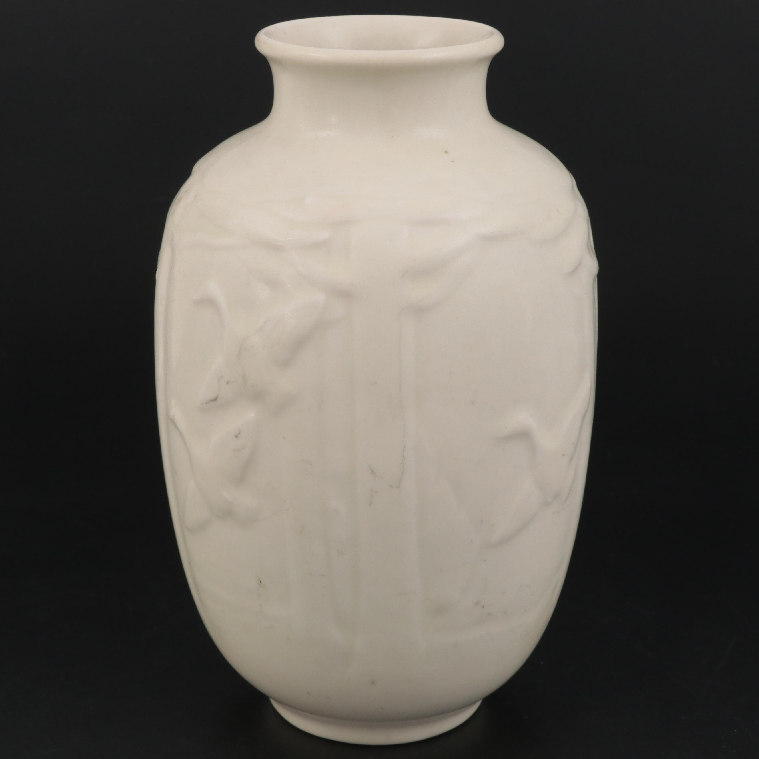 Rookwood Matte White Production Vase, 1936