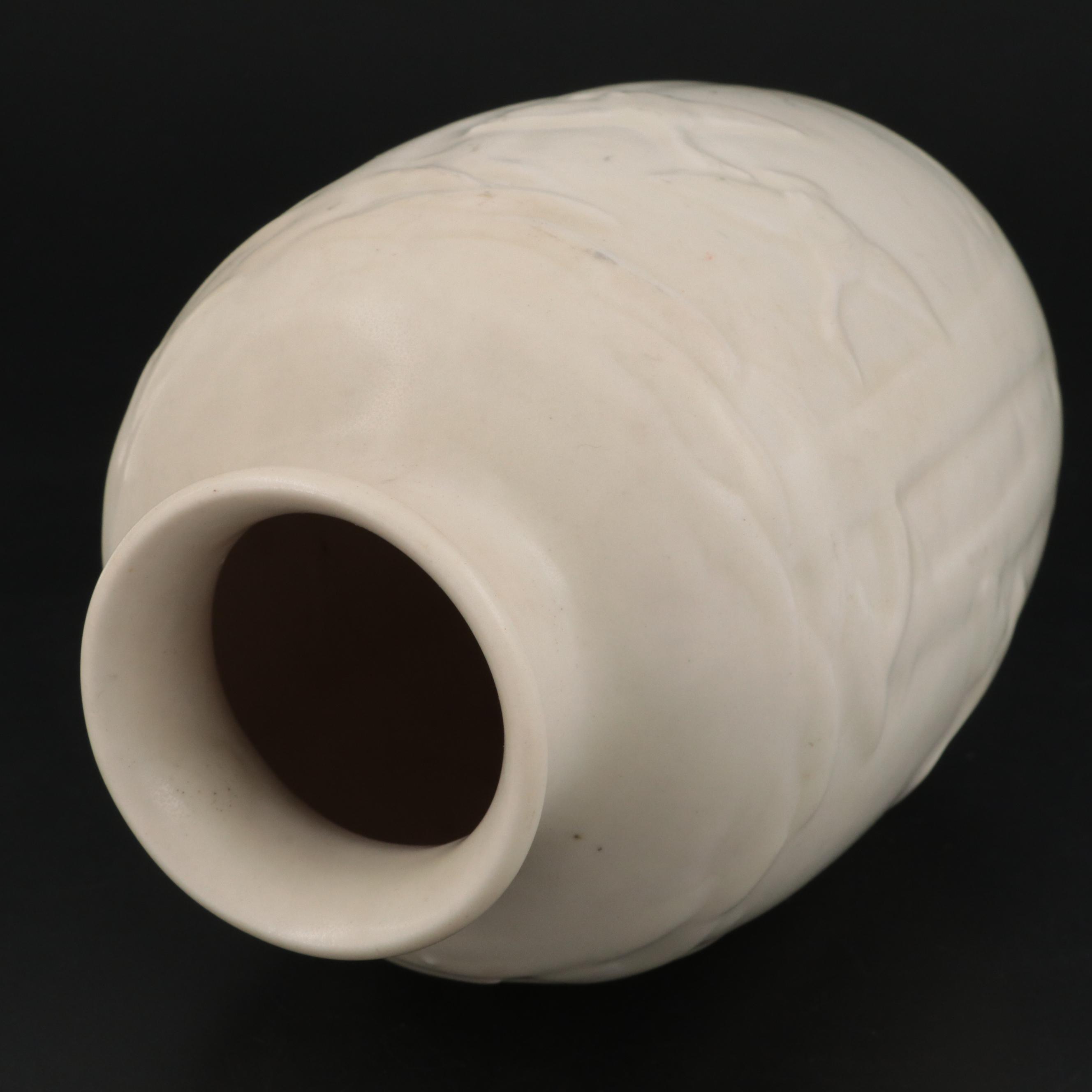 Rookwood Matte White Production Vase, 1936