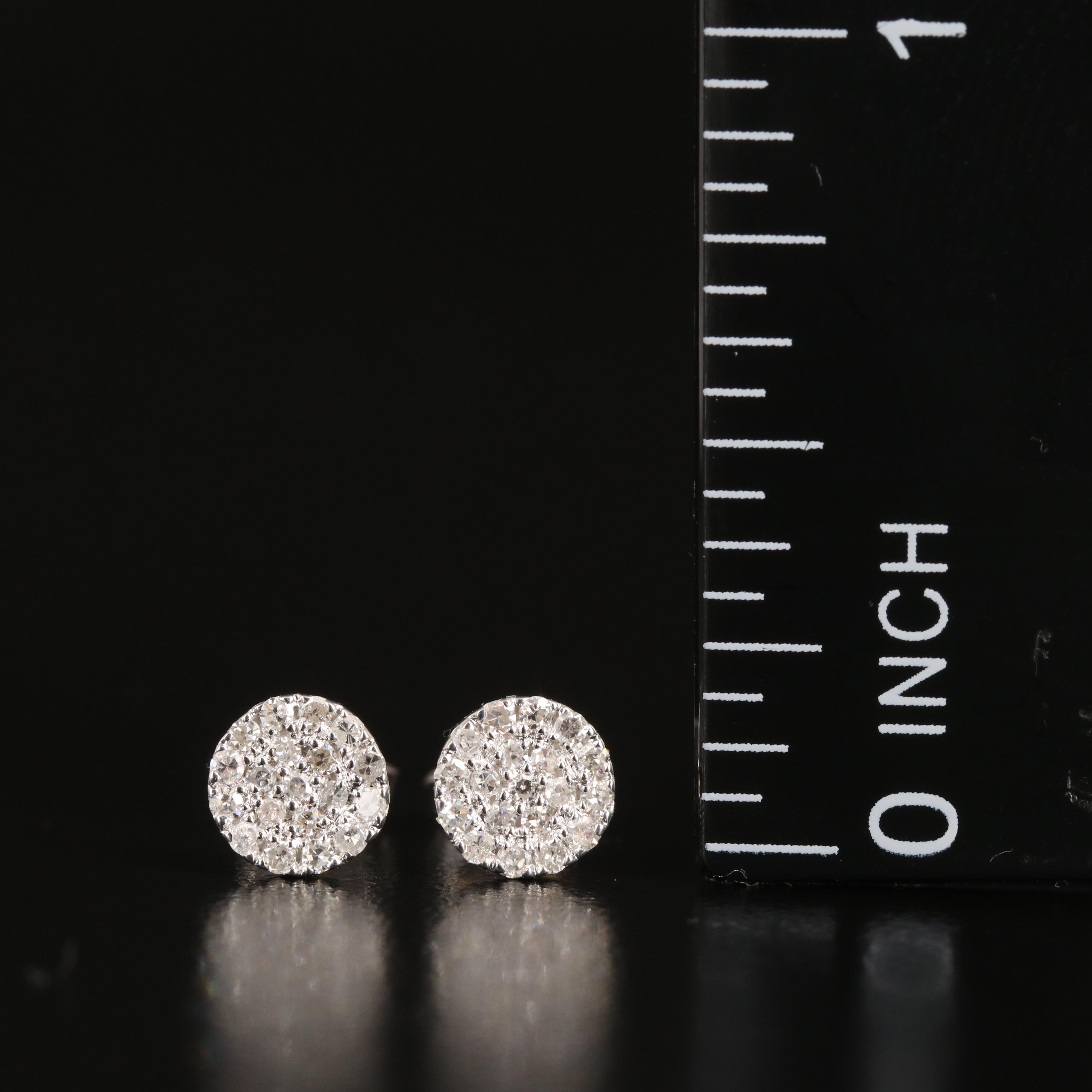 14K 0.20 CTW Diamond Stud Earrings
