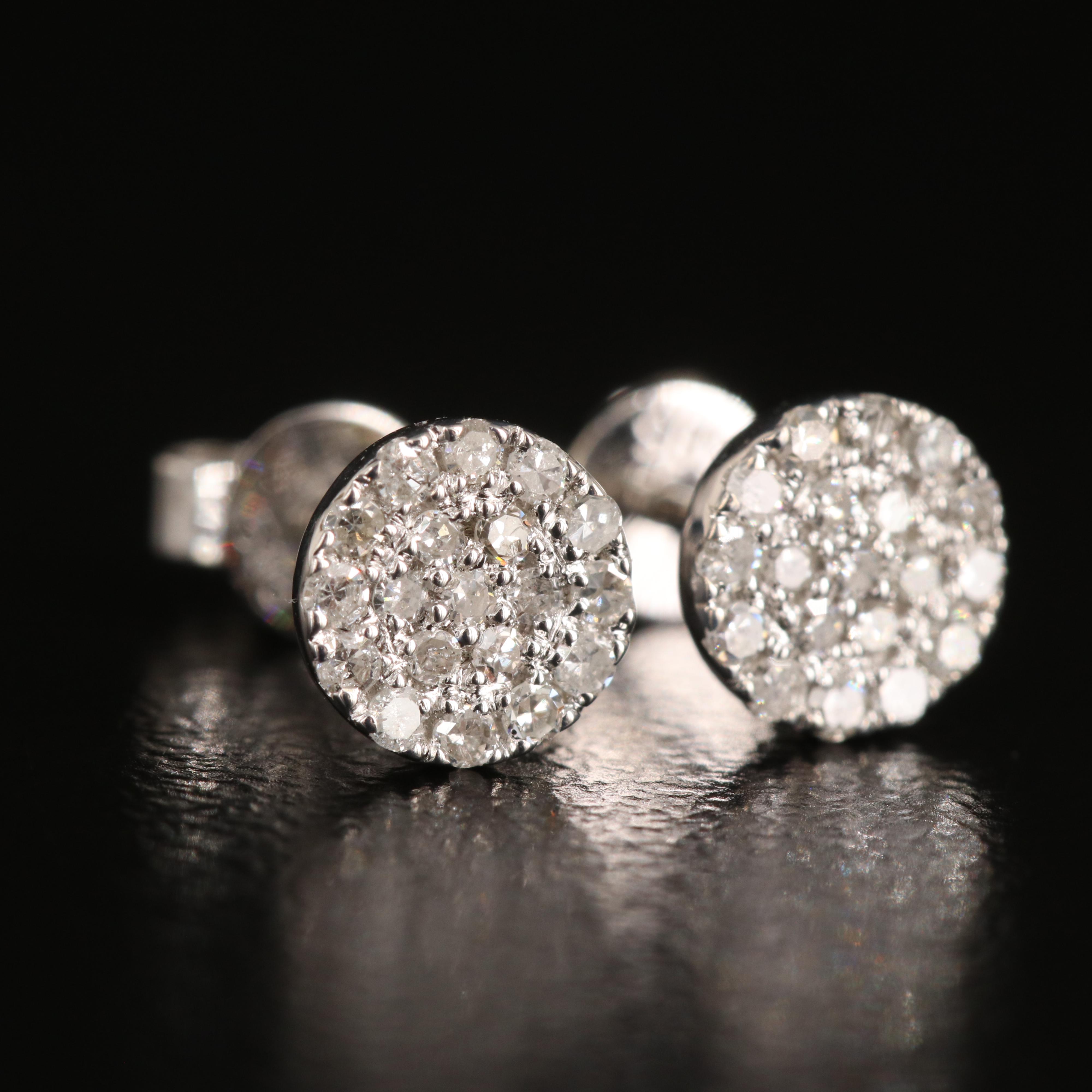 14K 0.20 CTW Diamond Stud Earrings