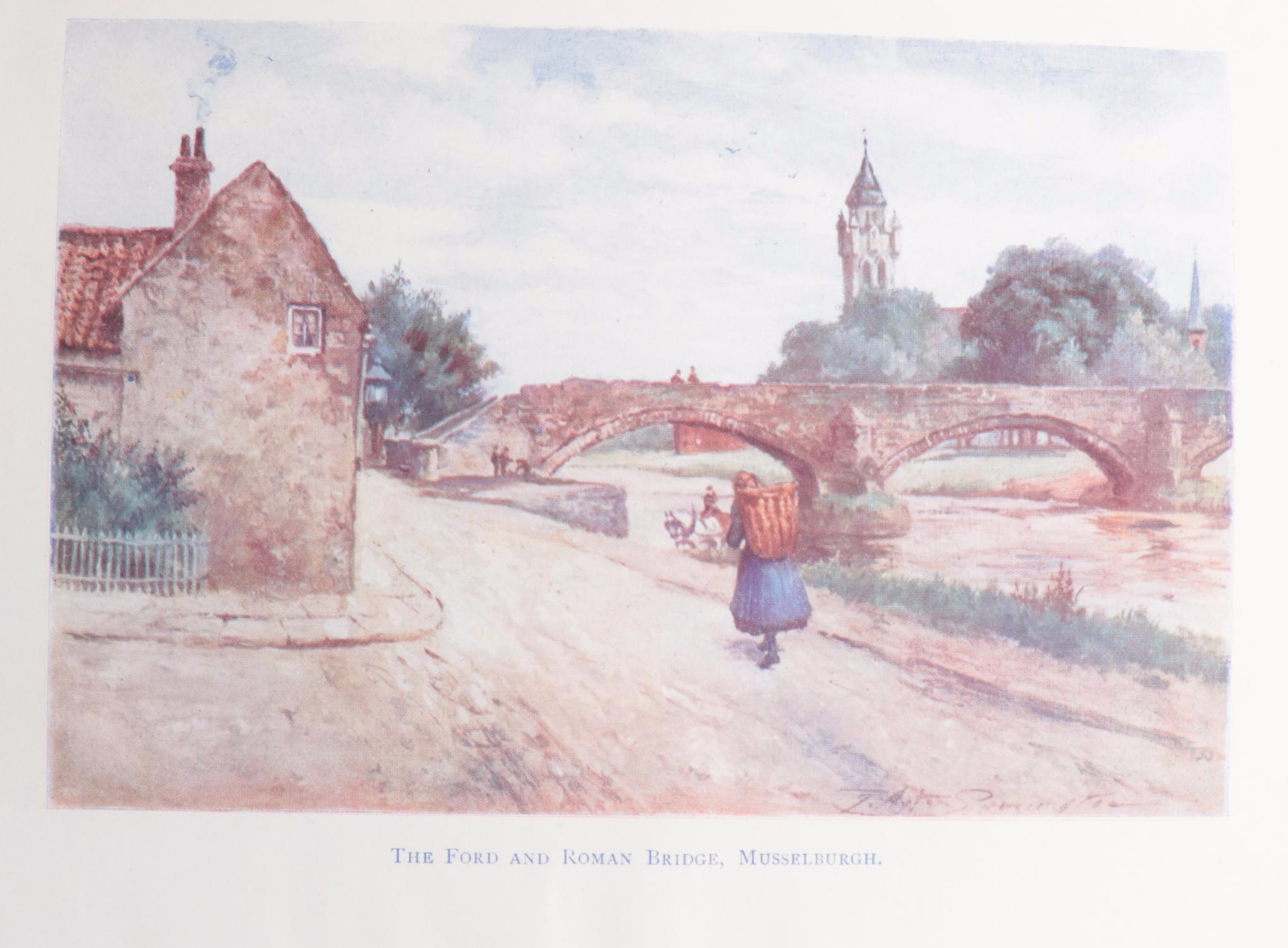 Illustrated "Edinburgh and Its Story" by Oliphant Smeaton, 1904