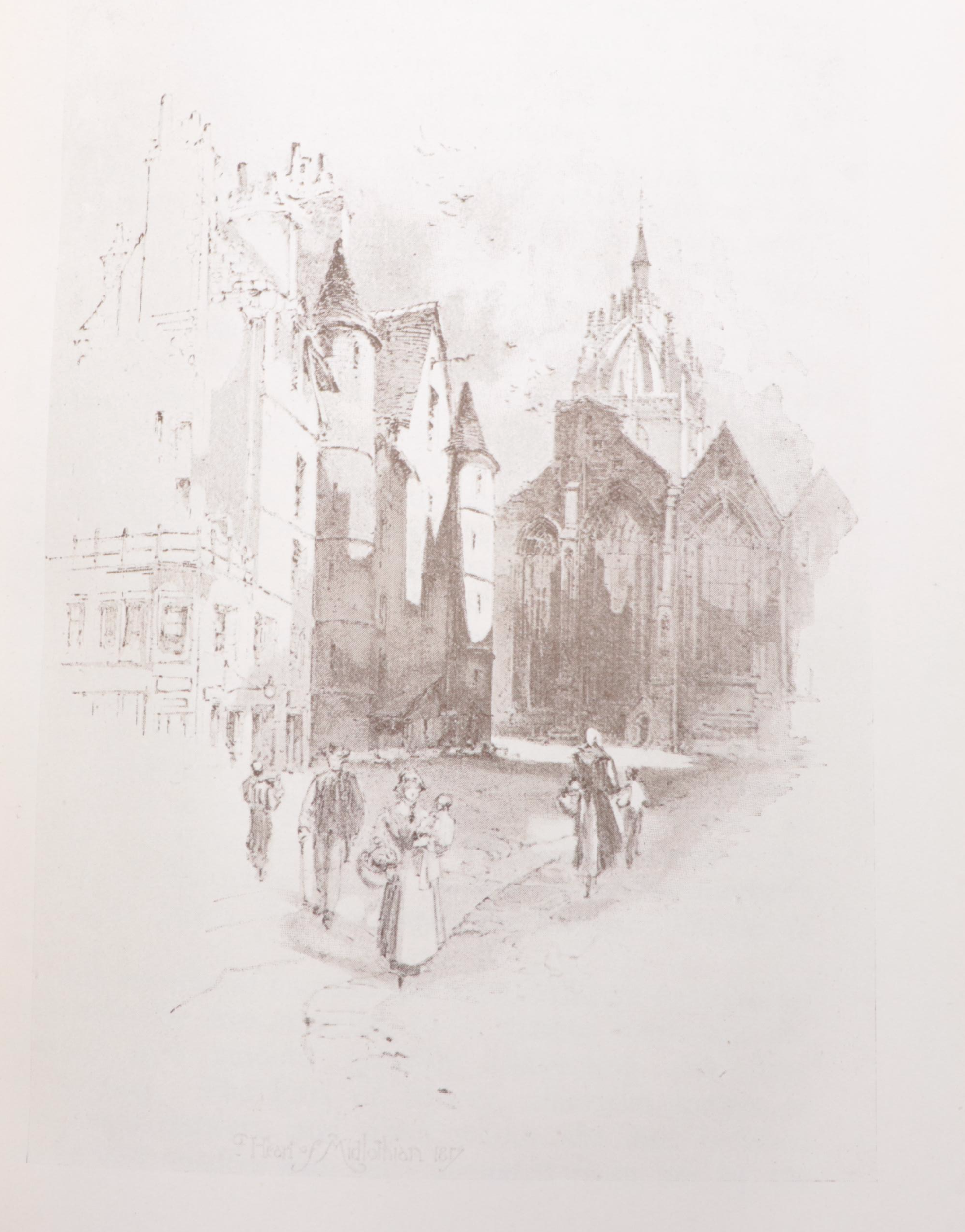 Illustrated "Edinburgh and Its Story" by Oliphant Smeaton, 1904