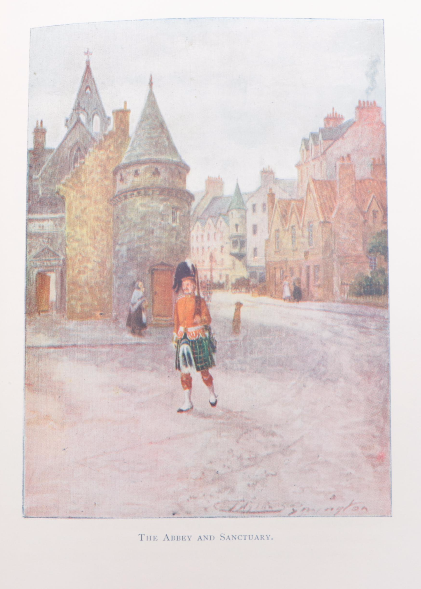 Illustrated "Edinburgh and Its Story" by Oliphant Smeaton, 1904