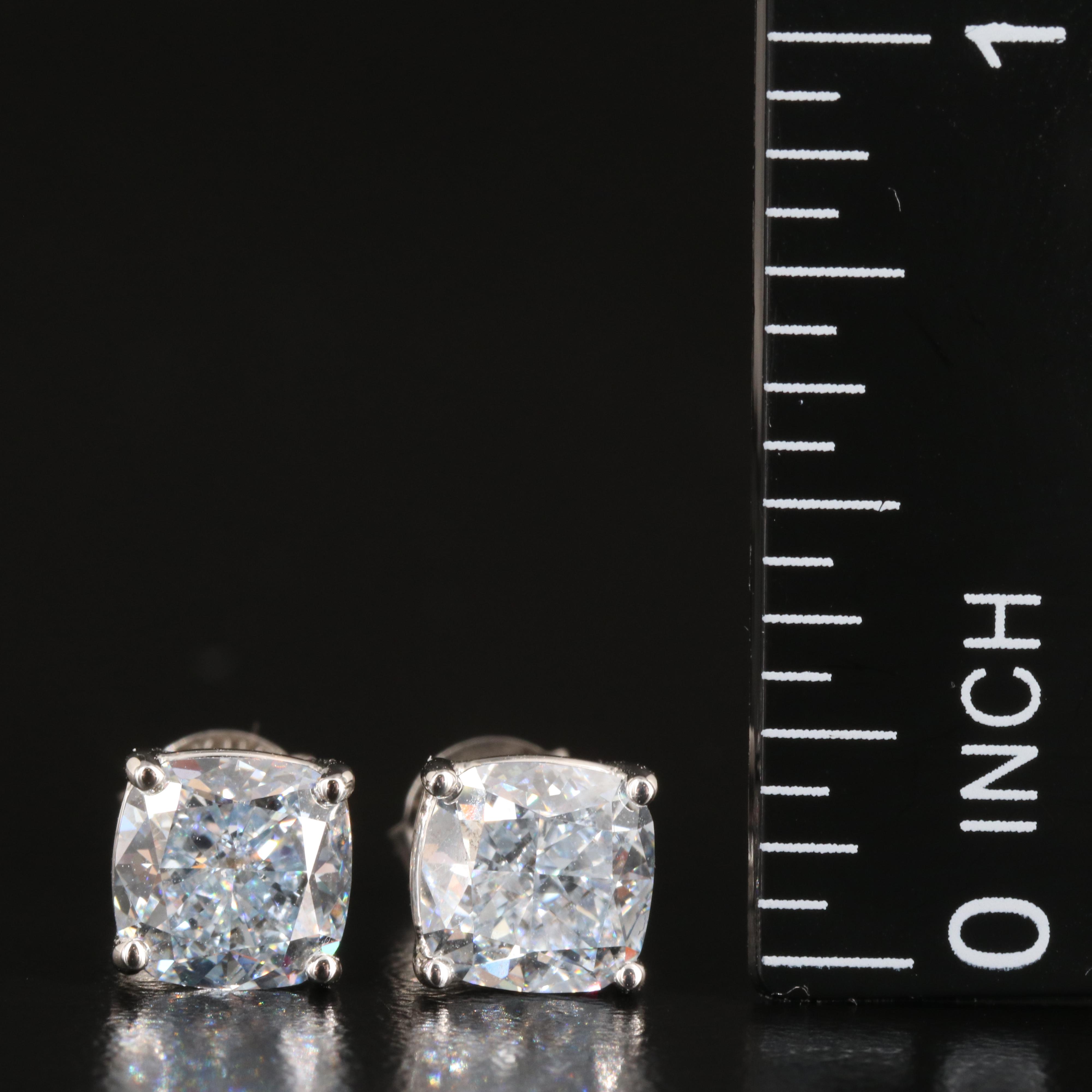 14K 3.00 CTW Lab Grown Diamond Stud Earrings