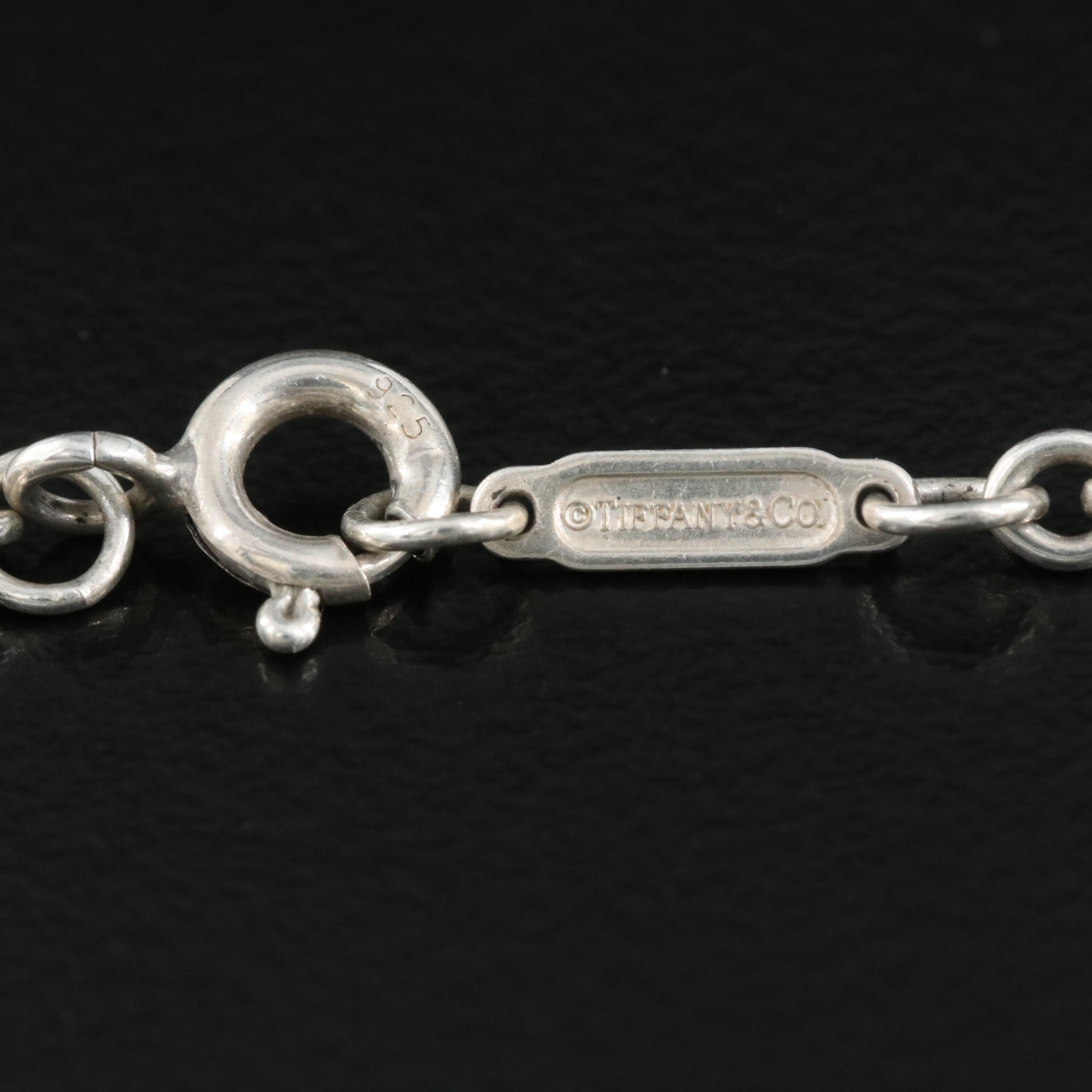 Tiffany & Co. Sterling Silver Cable Chain Necklace