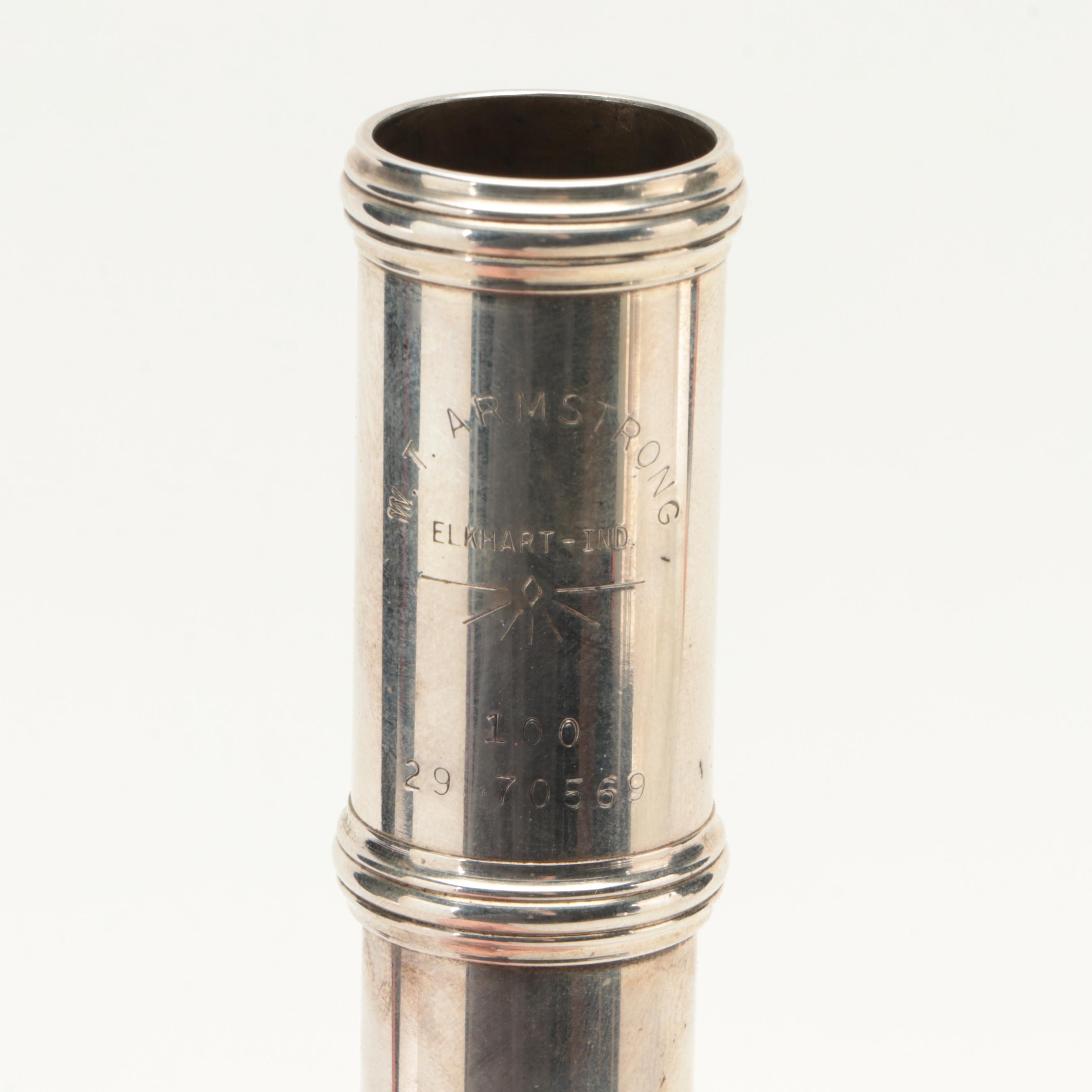 W.T Armstrong Model 100 Flute, 1979