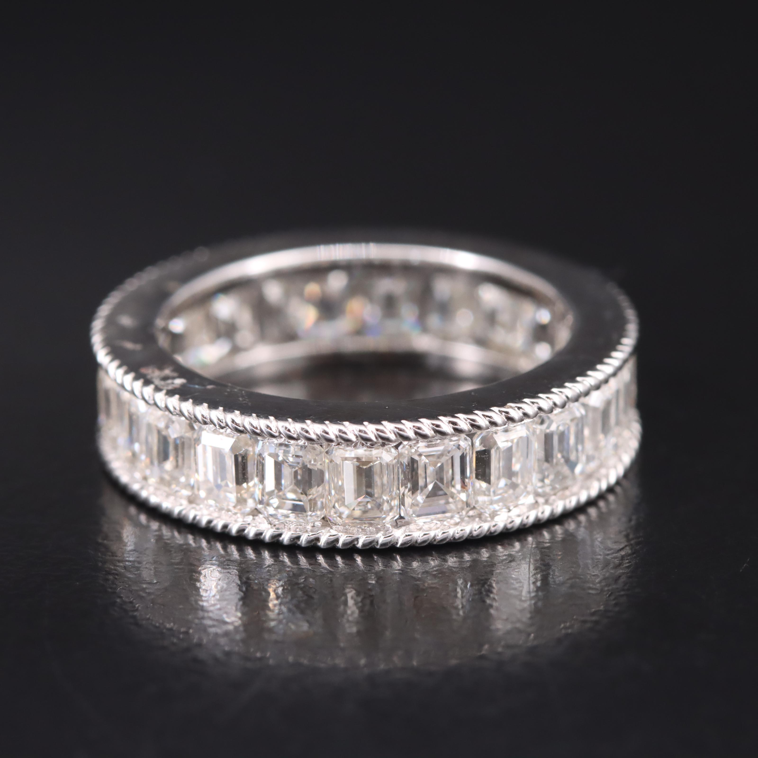 14K 5.00 CTW Diamond Eternity Band