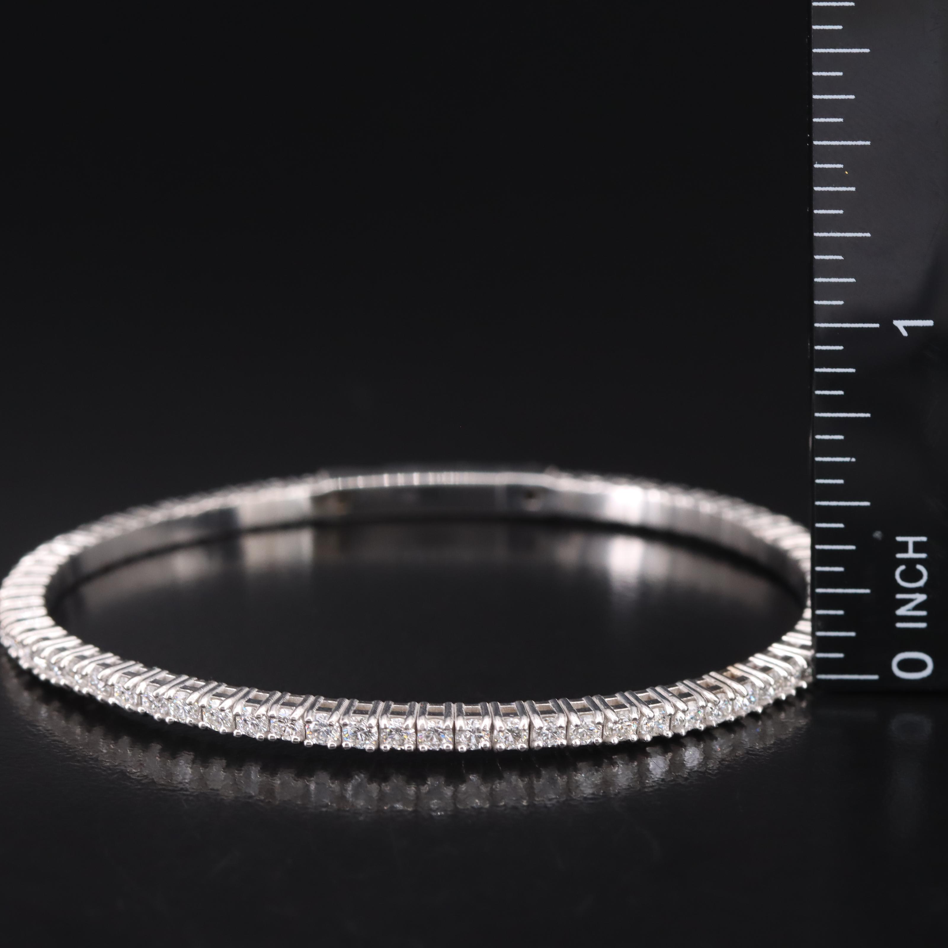 14K 2.84 CTW Diamond Line Bracelet