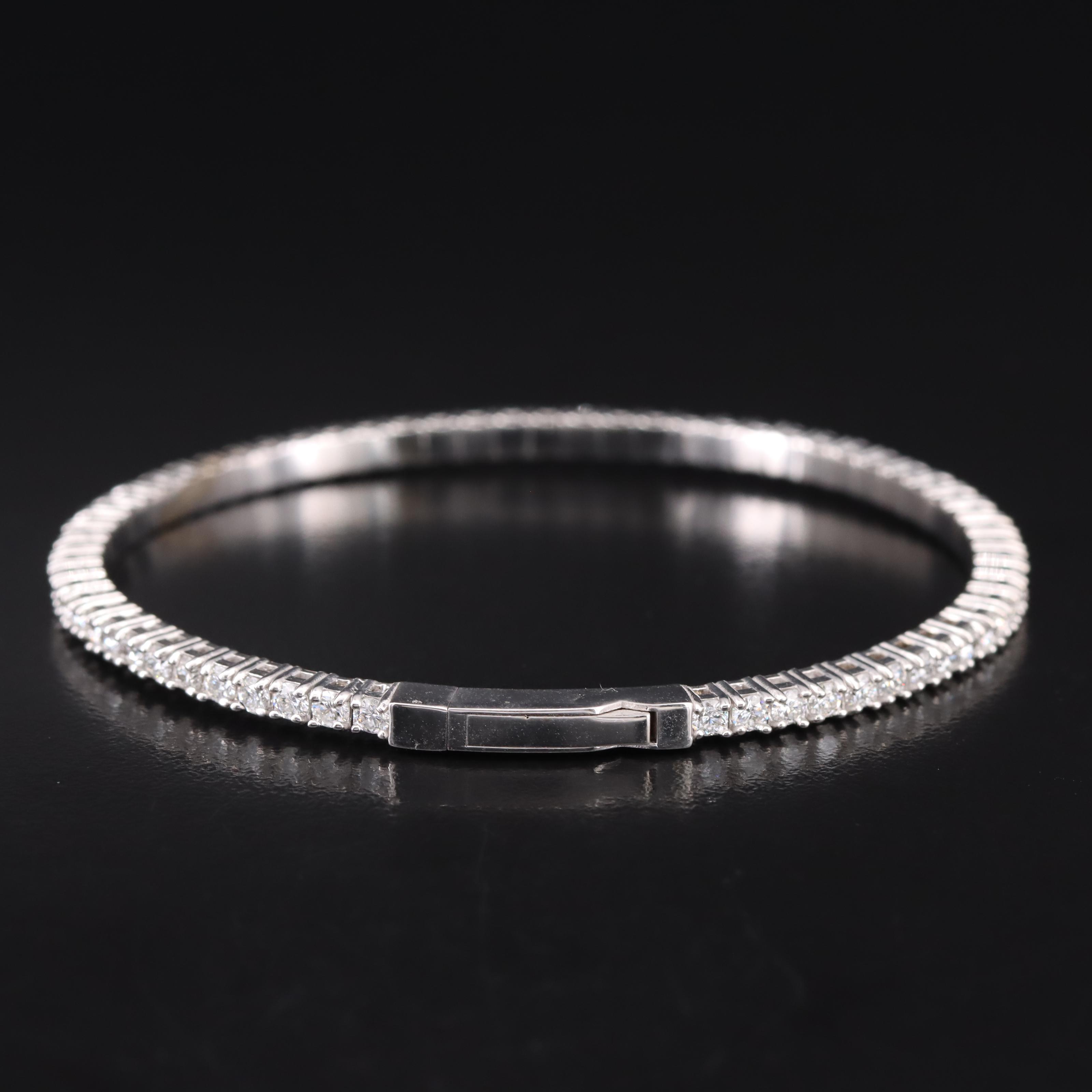 14K 2.84 CTW Diamond Line Bracelet