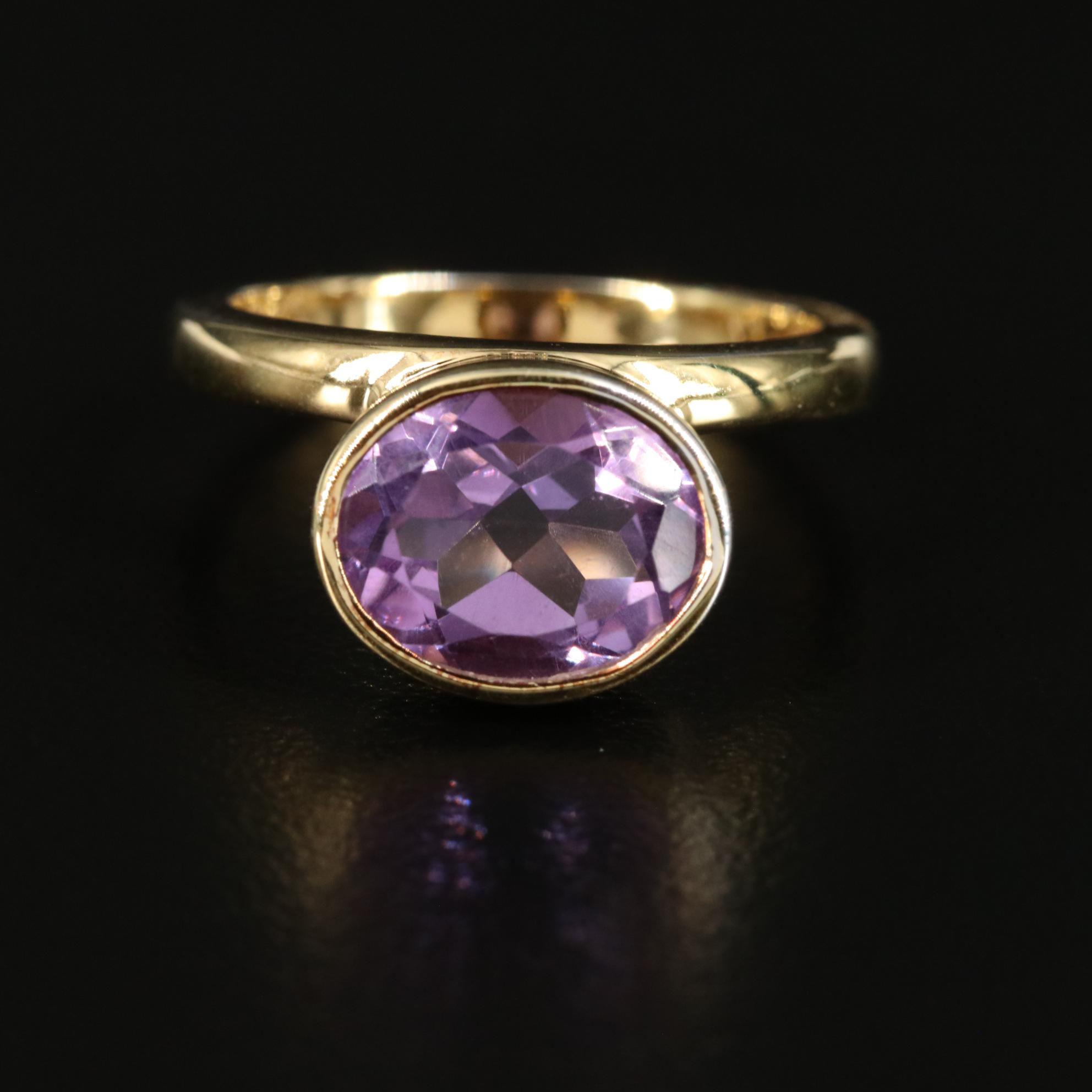 Sterling Amethyst Ring