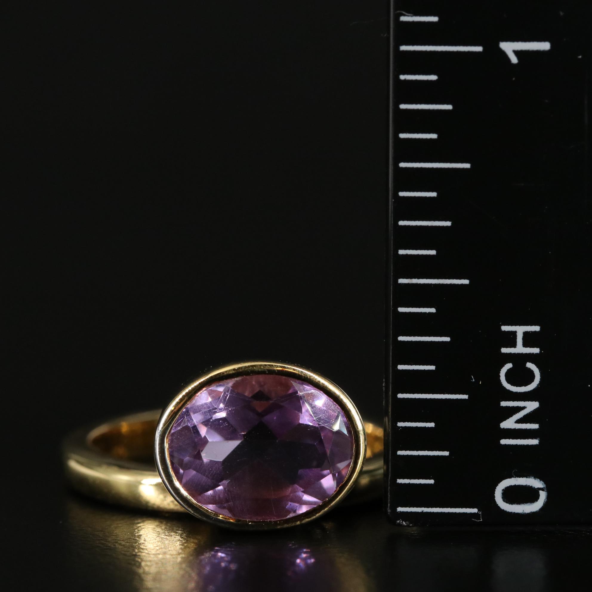Sterling Amethyst Ring